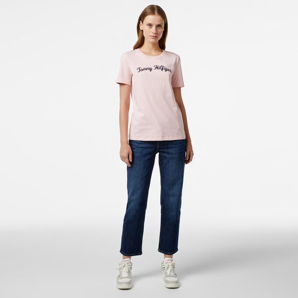 Tommy Hilfiger Classic Straight Kadın Lacivert Jean