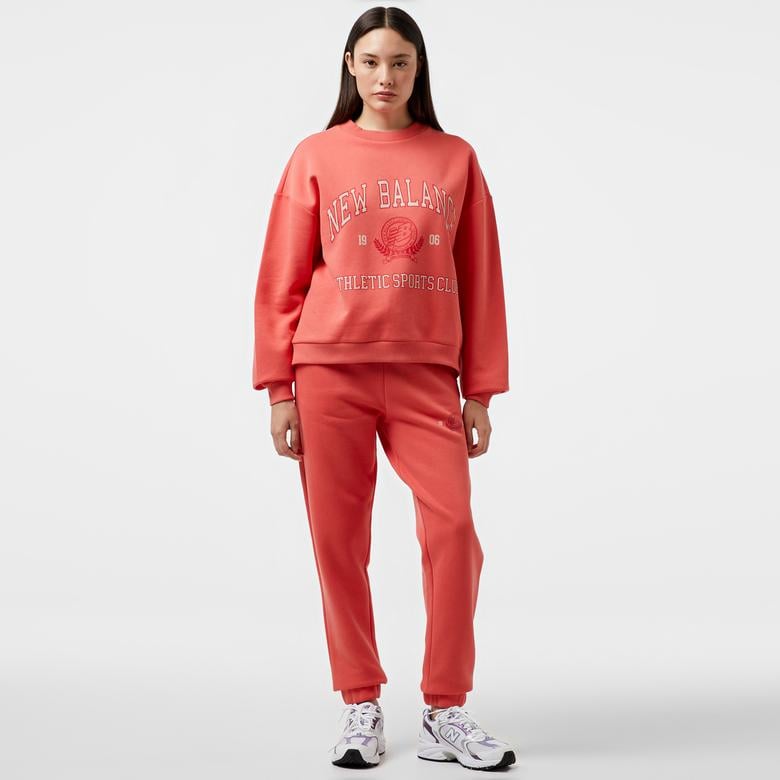 New Balance WNP3404 Lifestyle Kadın Bordo Eşofman Altı