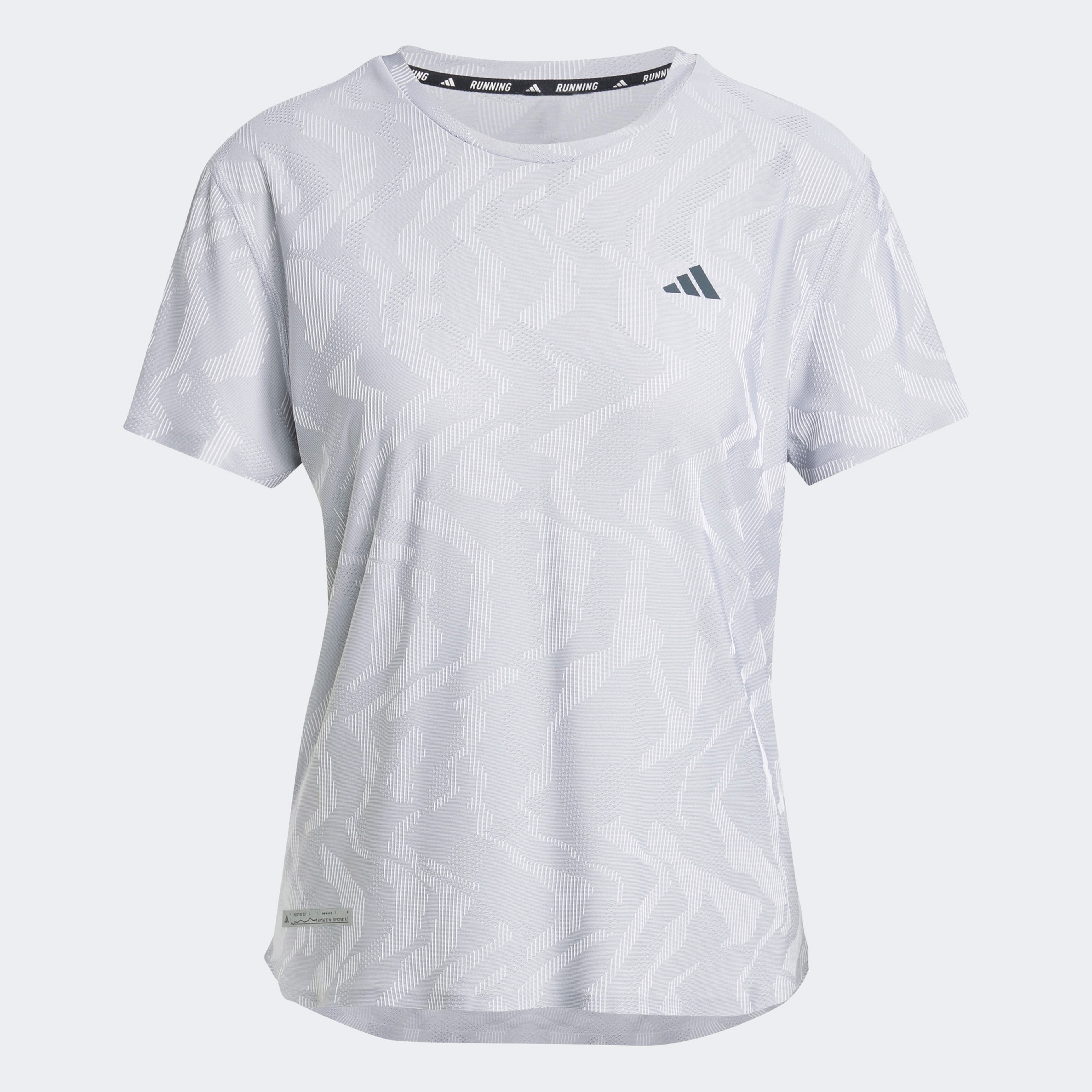 adidas Ultimate HEAT.RDY Engineered Kadın Gri Koşu T-Shirt