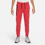 Nike Sportswear Tech Fleece Çocuk Kırmızı Eşofman Altı