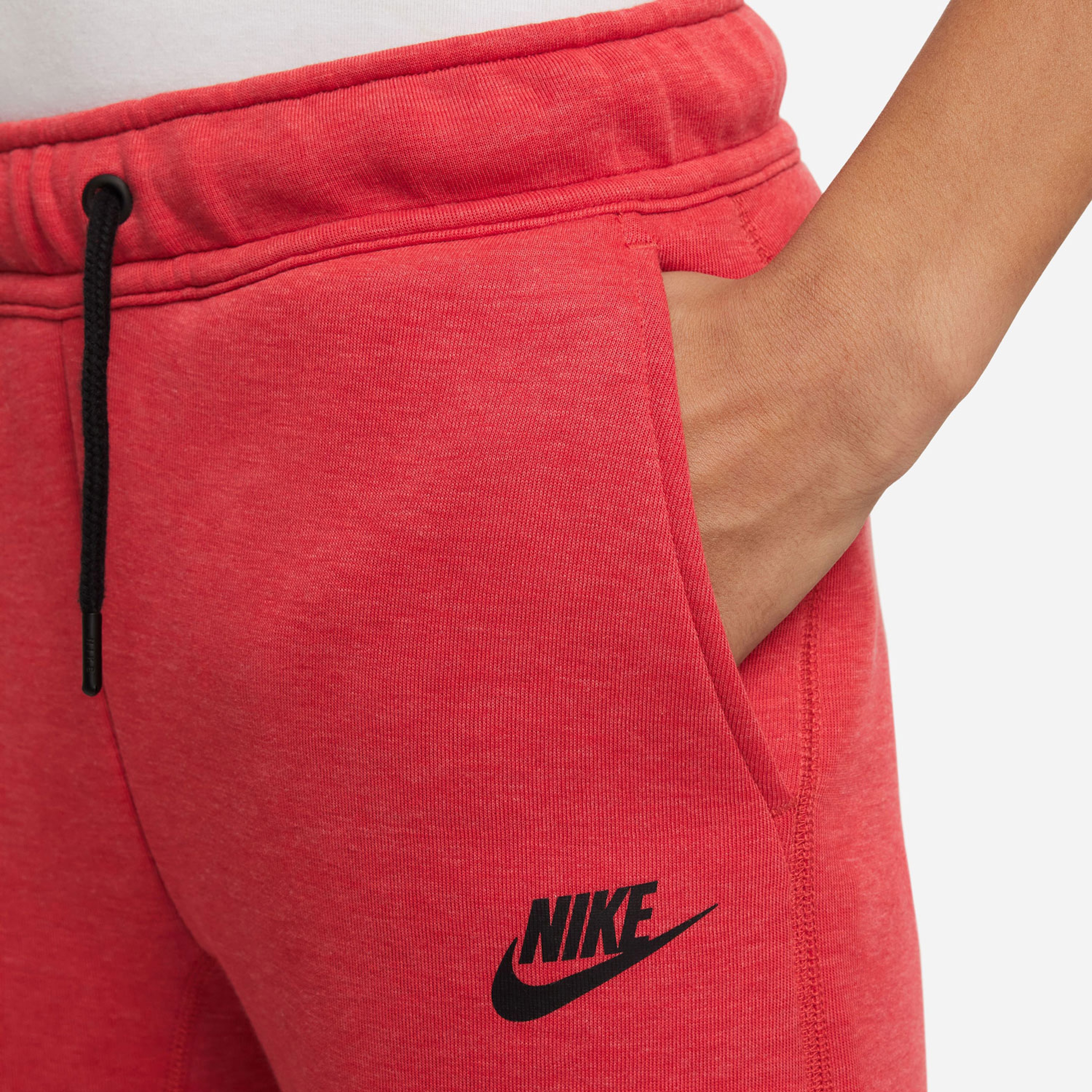 Nike Sportswear Tech Fleece Çocuk Kırmızı Eşofman Altı