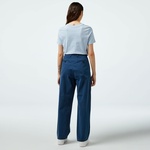 Tommy Hilfiger Relaxed Straight Pleated Kadın Lacivert Chino Pantolon