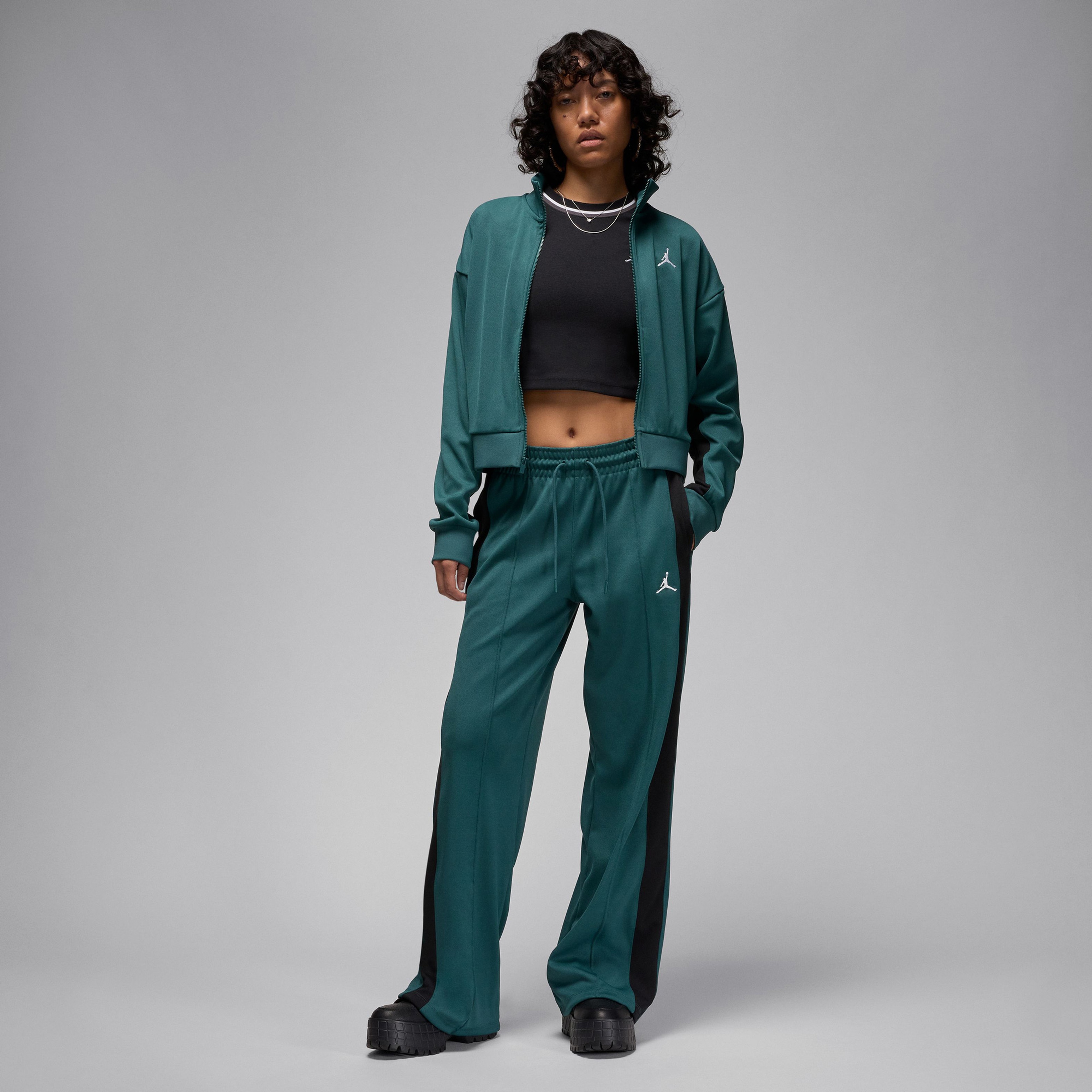 Jordan Knit Core Kadın Yeşil Ceket
