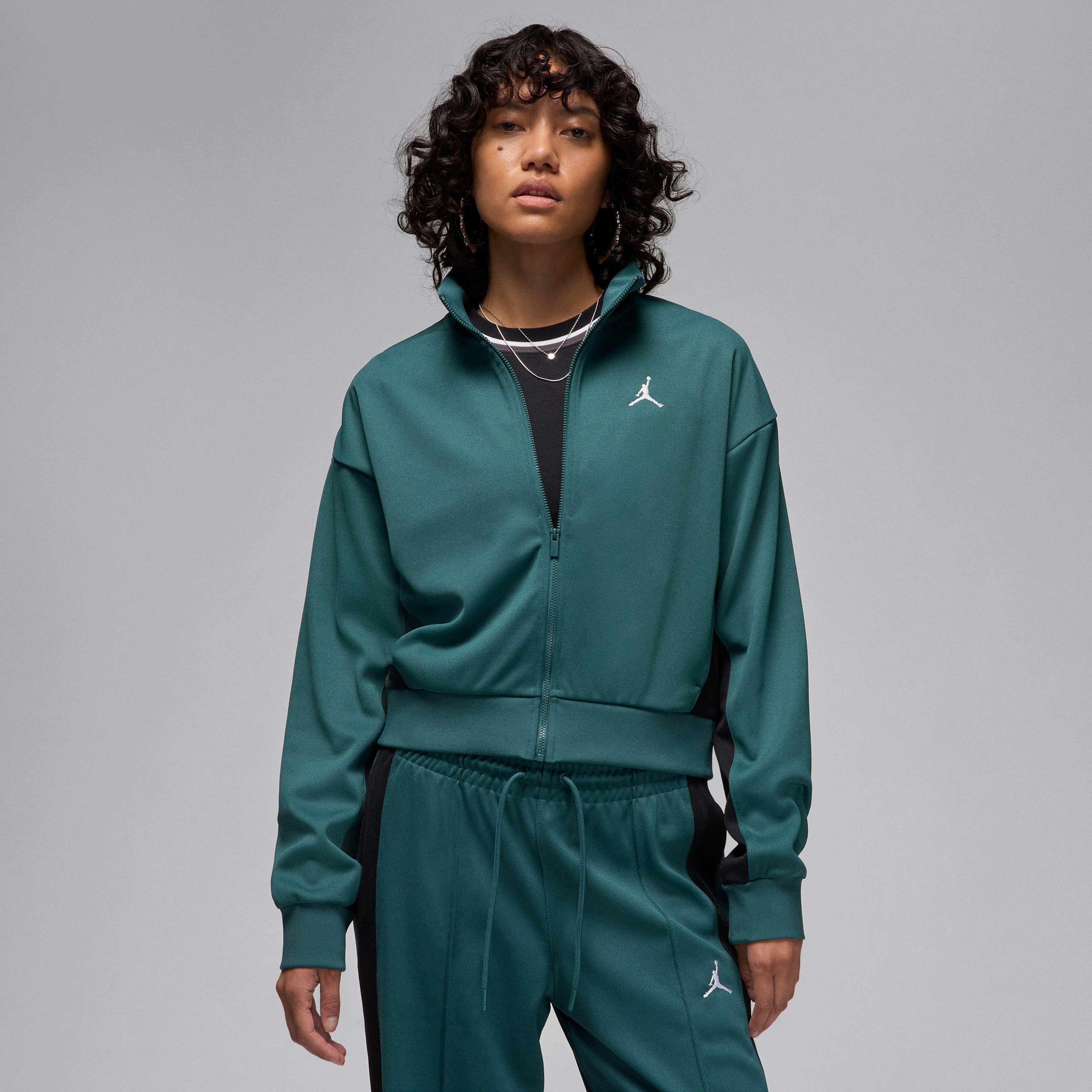 Jordan Knit Core Kadın Yeşil Ceket