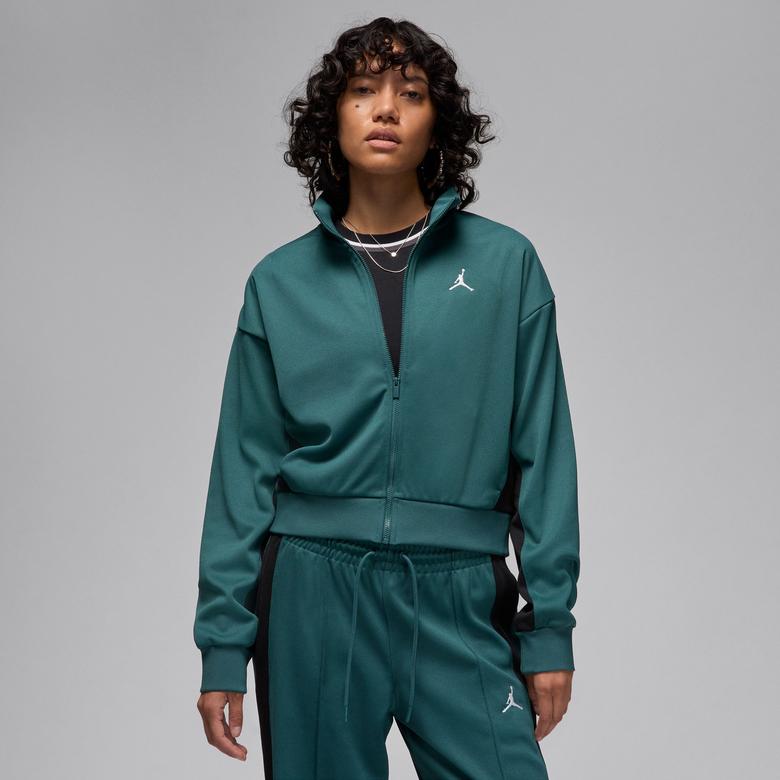 Jordan Knit Core Kadın Yeşil Ceket