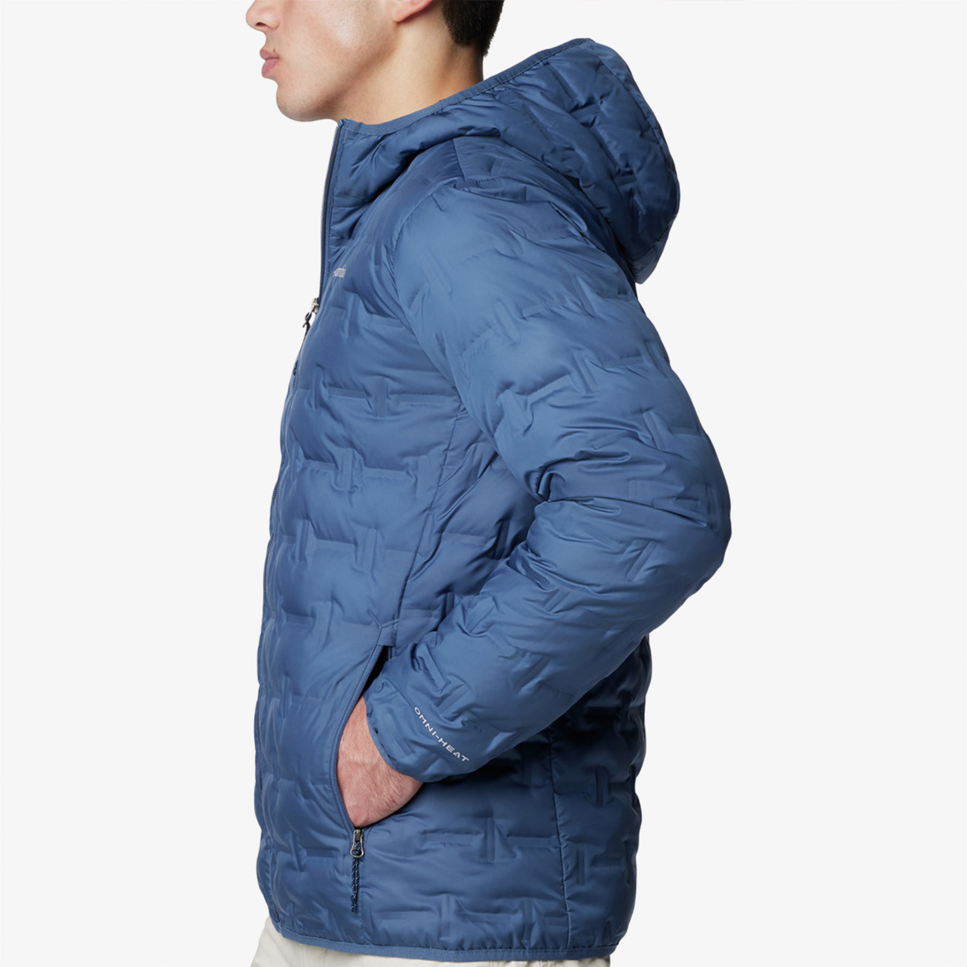 Columbia Delta Ridge II Down Erkek Mavi Mont