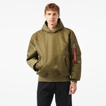 Alpha Industries Pull-Over Hooded Ma-1 Unisex Yeşil Sweatshirt