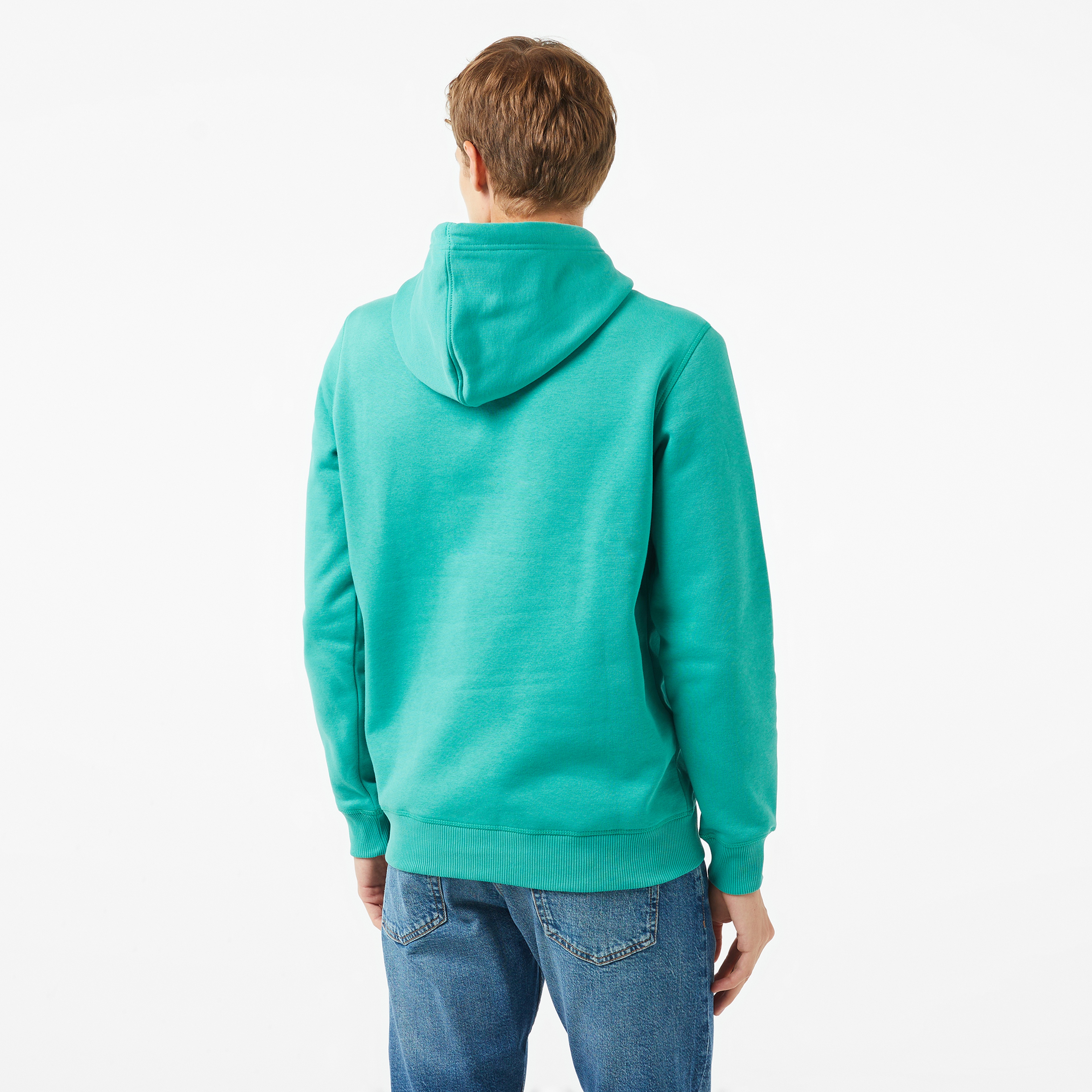 Calvin Klein Jeans Monologo Erkek Yeşil Hoodie
