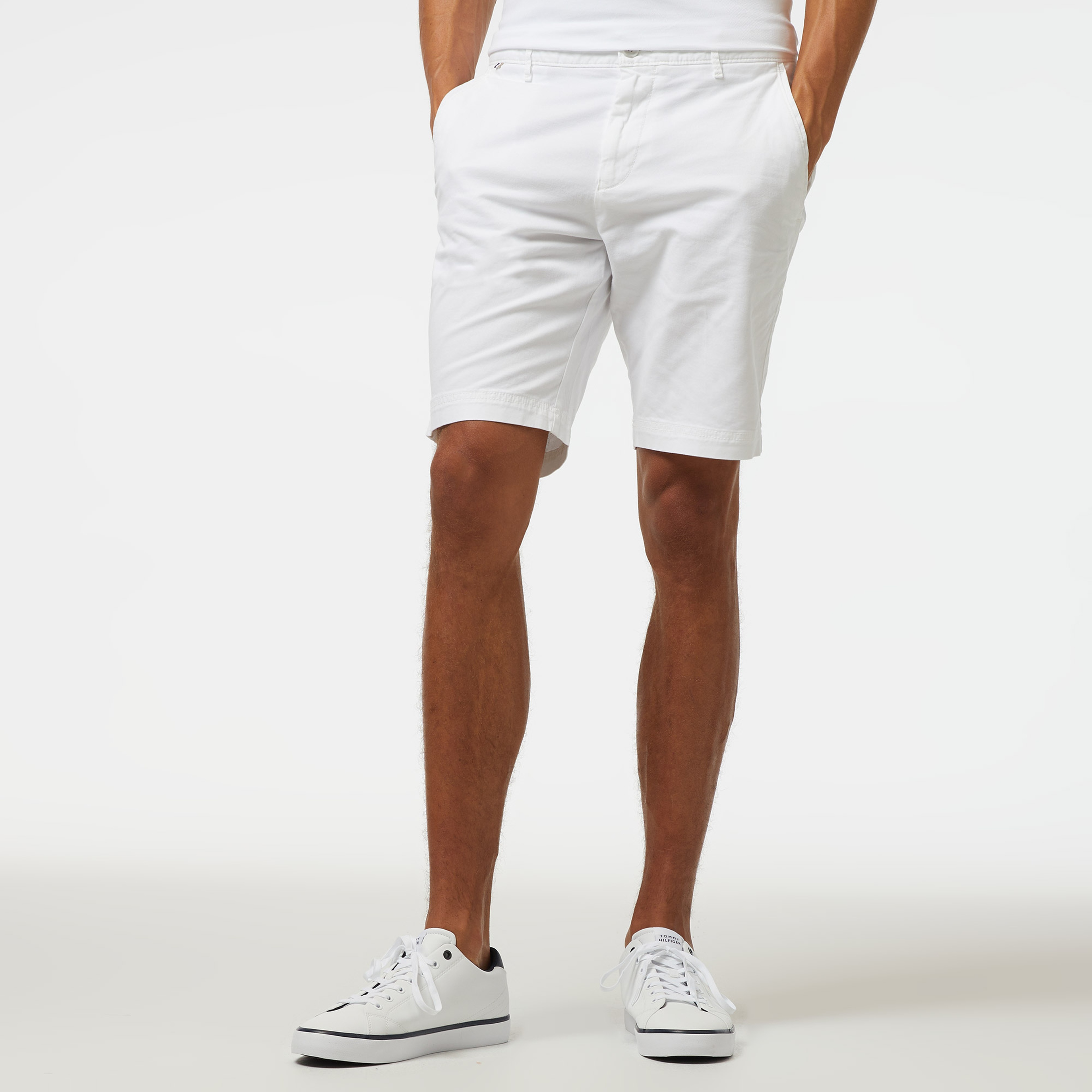 Boss Slice Erkek Beyaz Şort