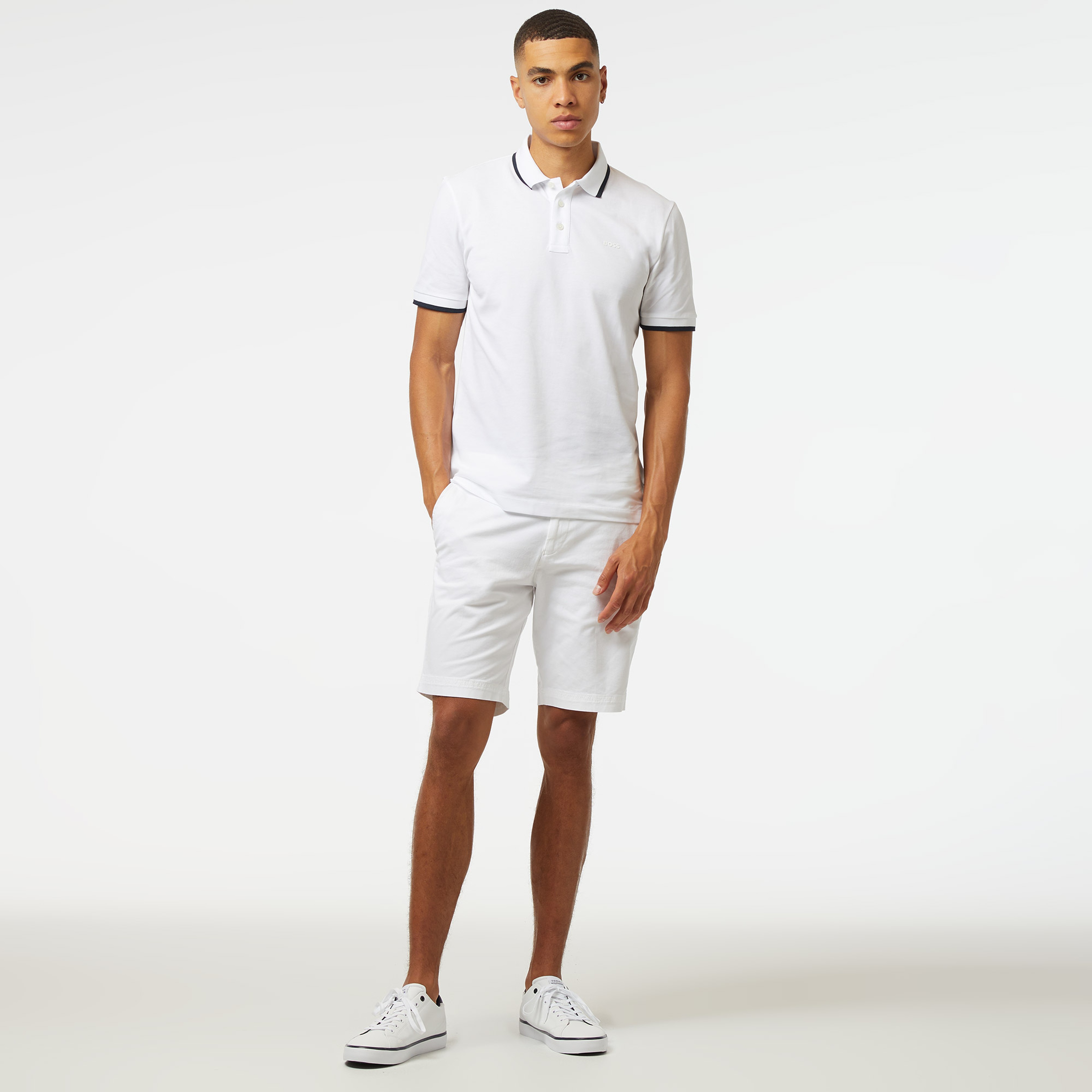 Boss Slice Erkek Beyaz Şort