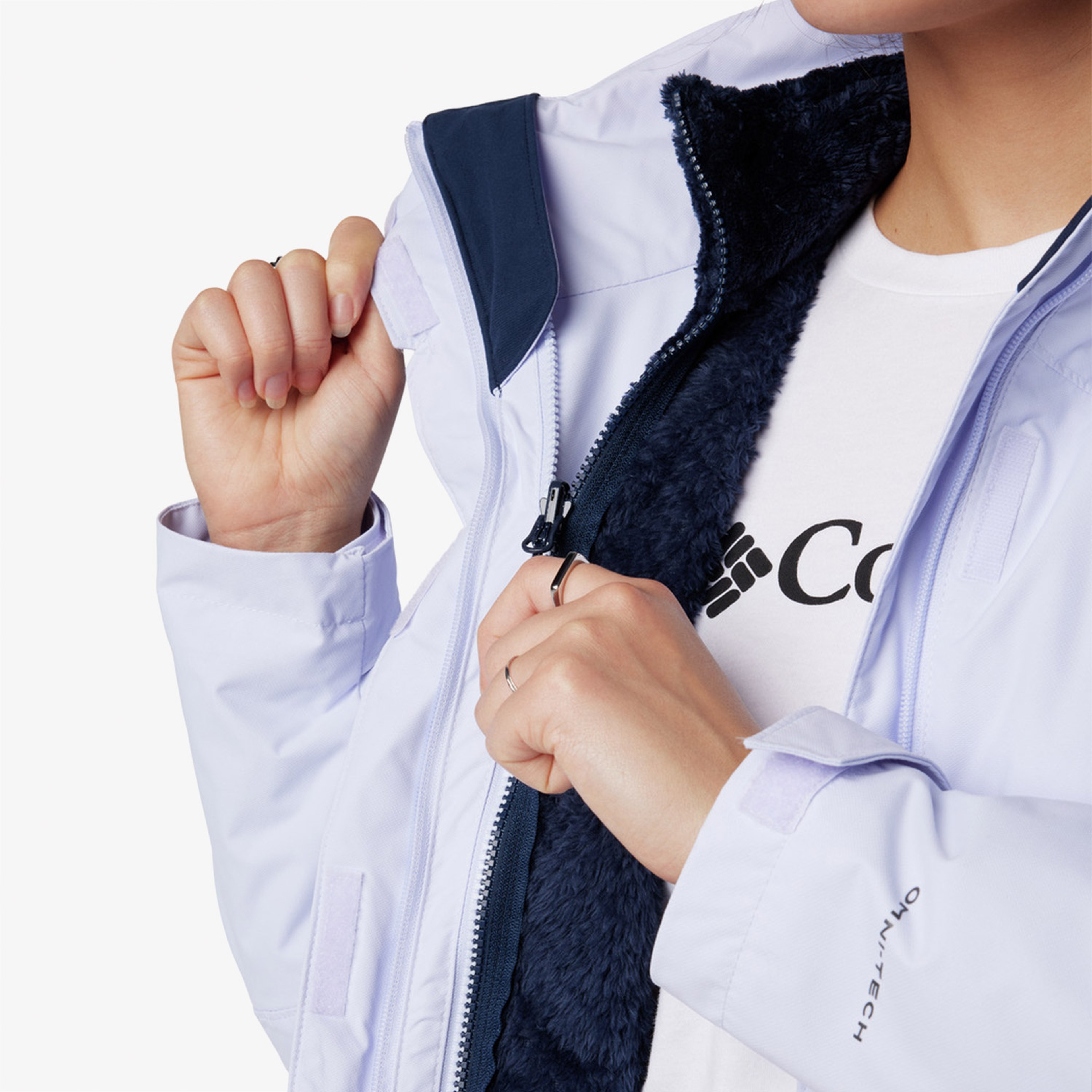 Columbia Bugaboo III Interchange Kadın Mor Mont