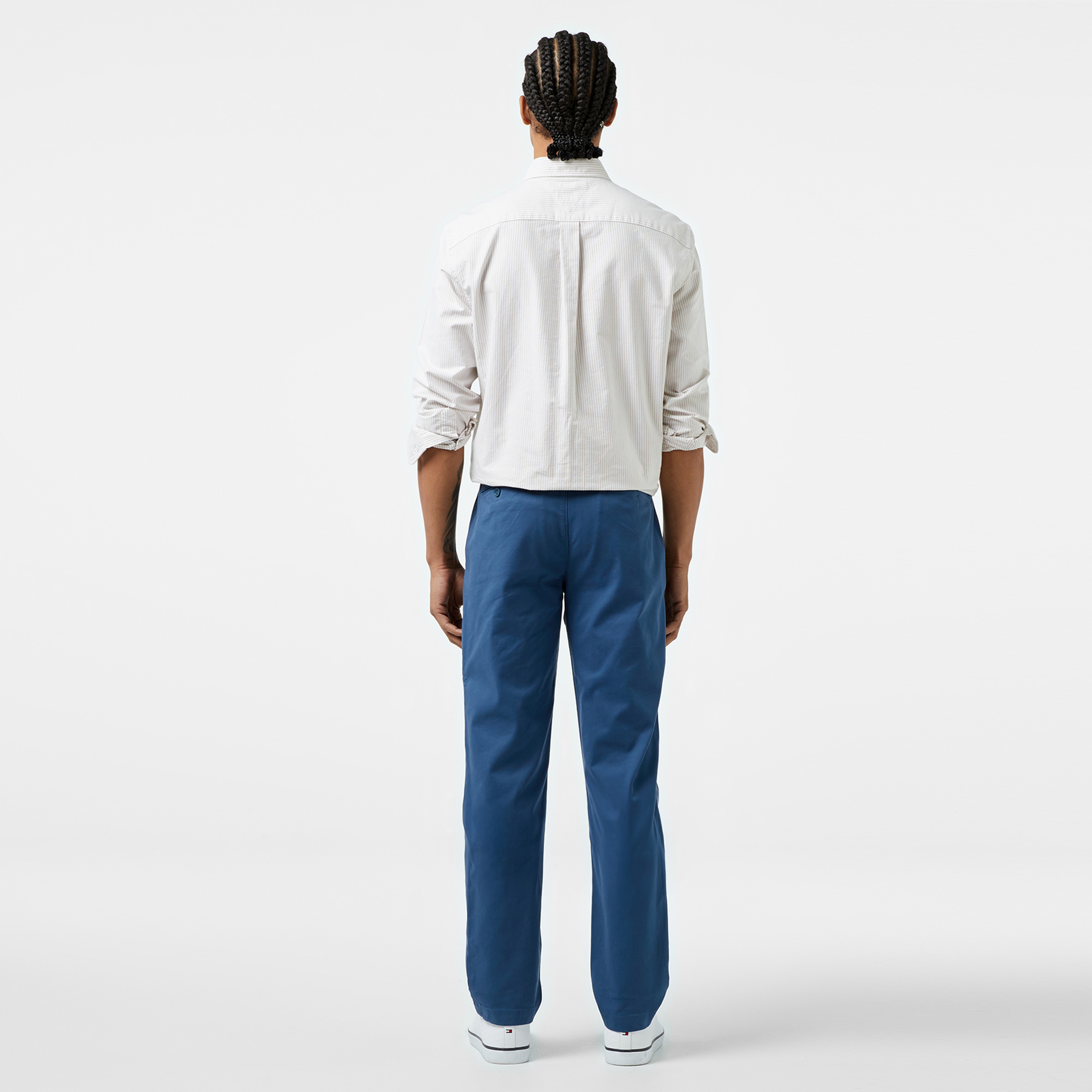 Tommy Hilfiger Chino Denton 1985 Pima Erkek Mavi Chino Pantolon