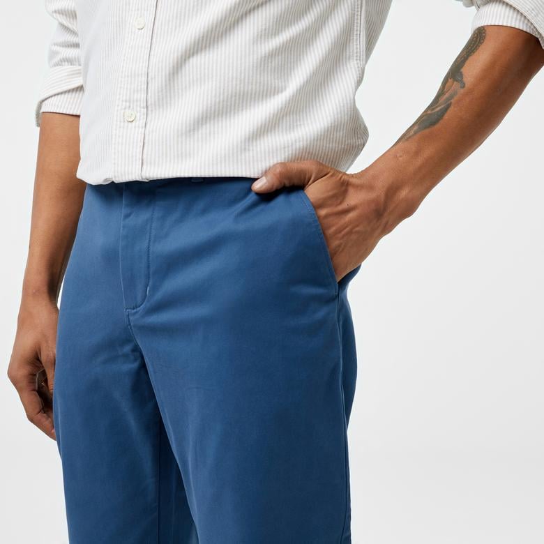 Tommy Hilfiger Chino Denton 1985 Pima Erkek Mavi Chino Pantolon