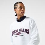 Guess Original Organic 365 Erkek Beyaz Sweatshirt