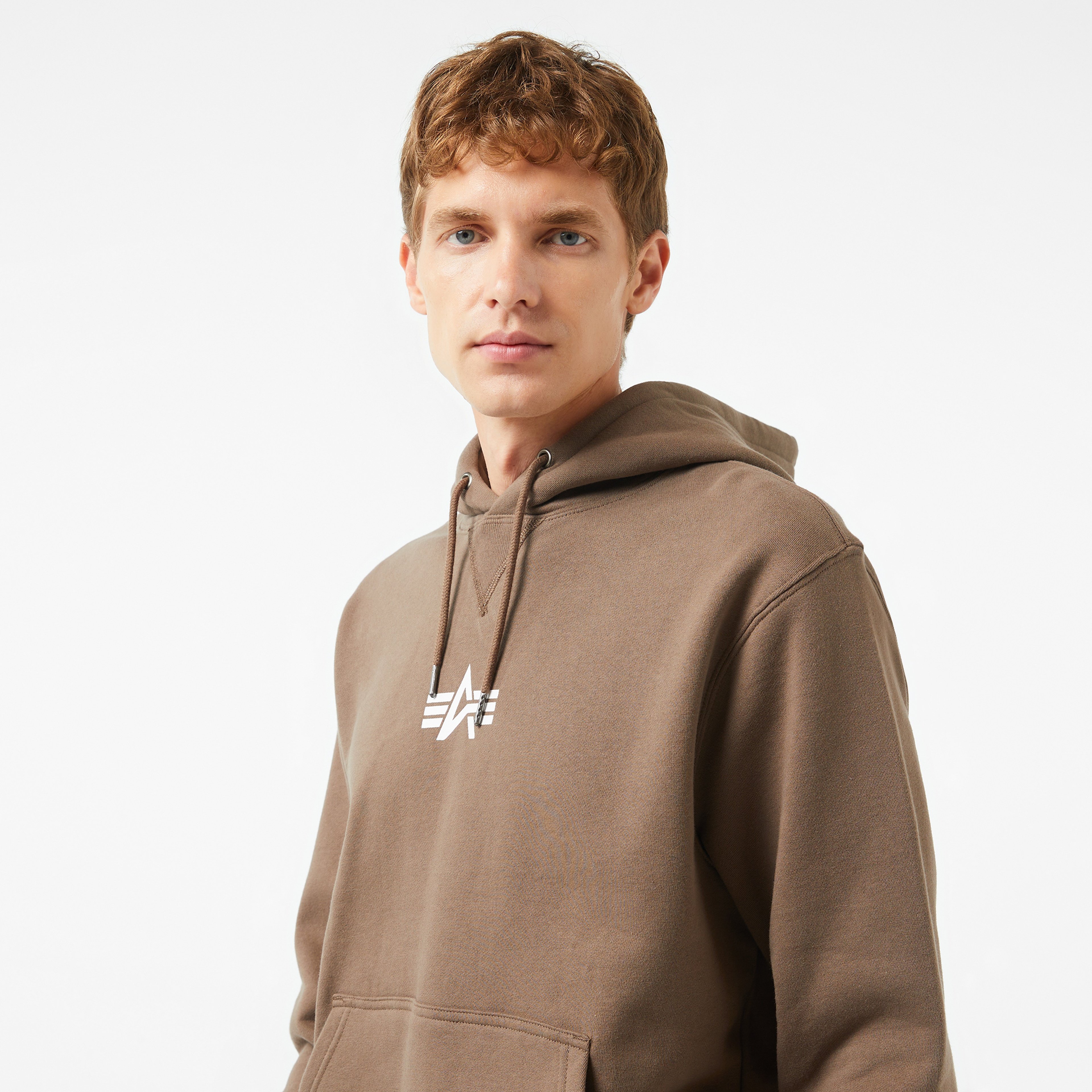 Alpha Industries Born Of Purpose Unisex Kahverengi Sweatshirt