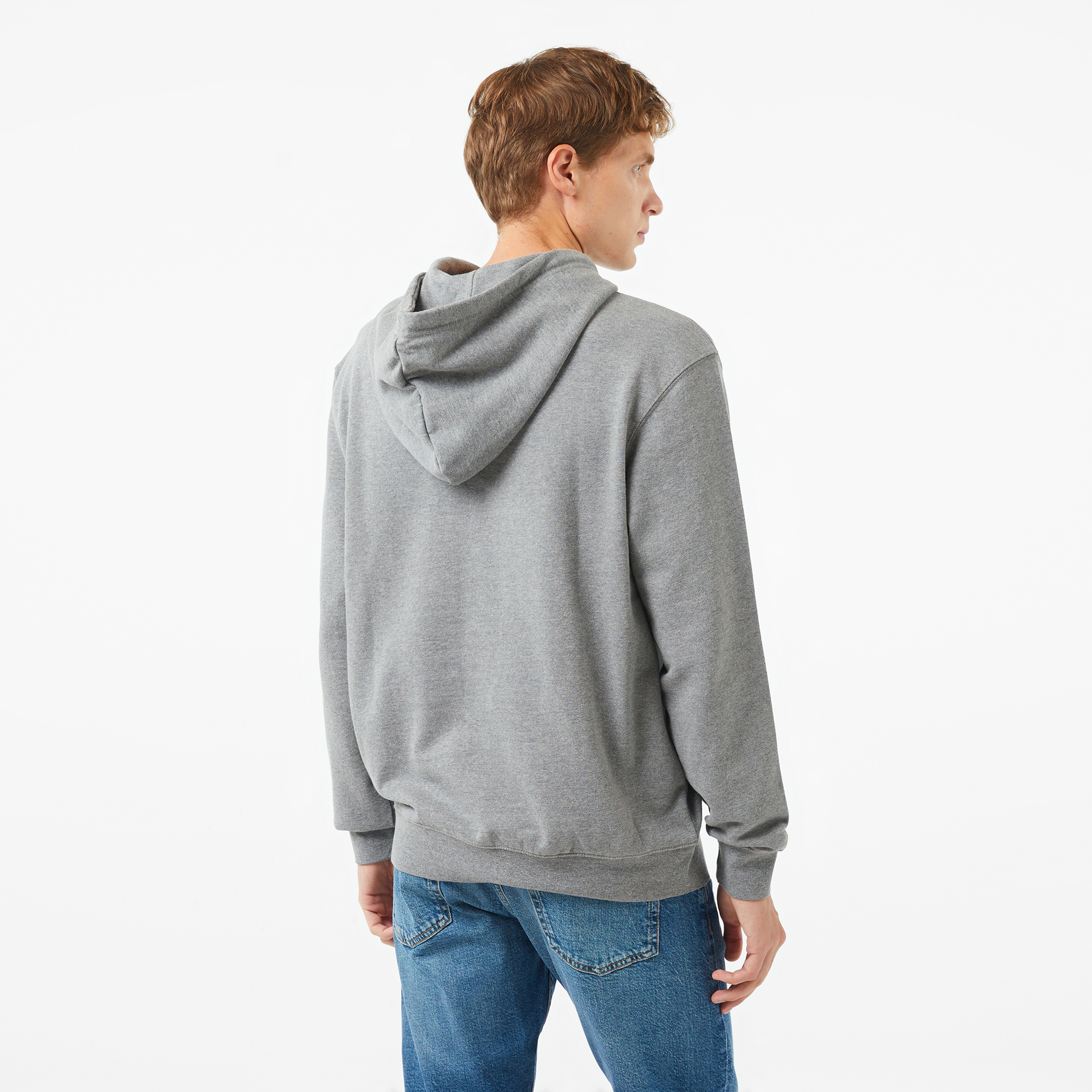 Alpha Industries Essential French Terry Unisex Gri Sweatshirt