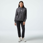 Calvin Klein Jeans Washed Monologo Regular Kadın Gri Hoodie