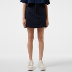Tommy Hilfiger Core Straight Short Kadın Mavi Etek