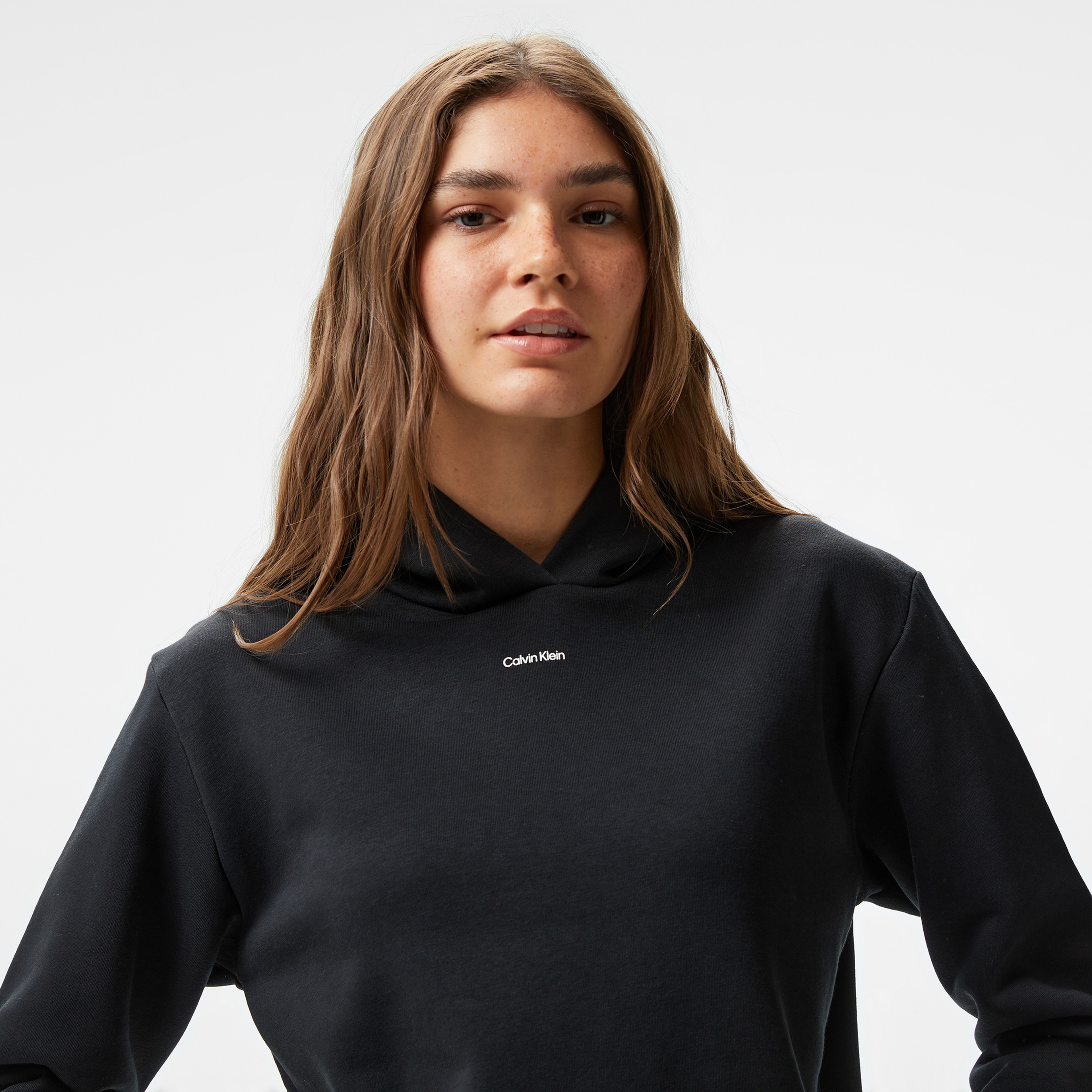 Calvin Klein Kadın Siyah Sweatshirt