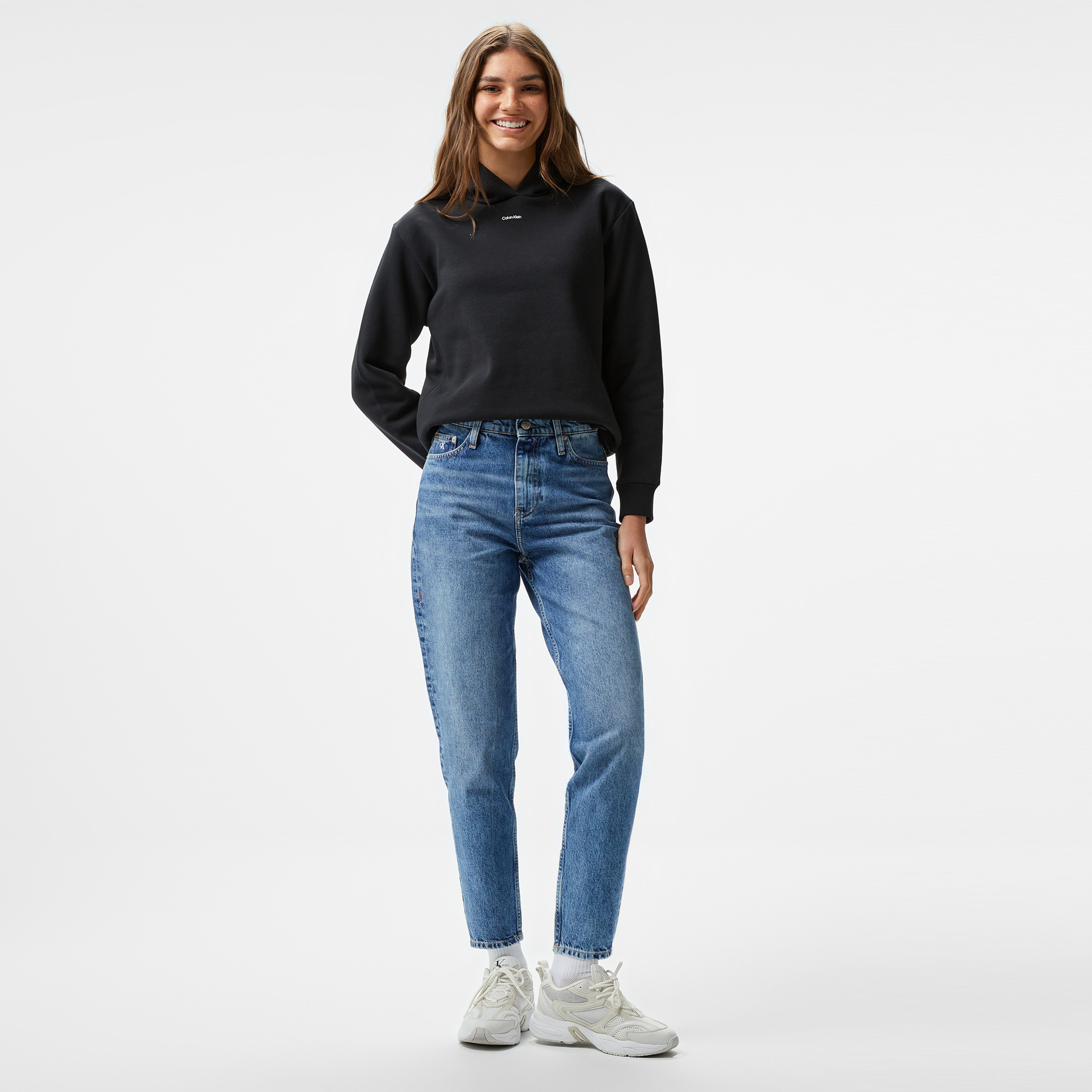 Calvin Klein Kadın Siyah Sweatshirt