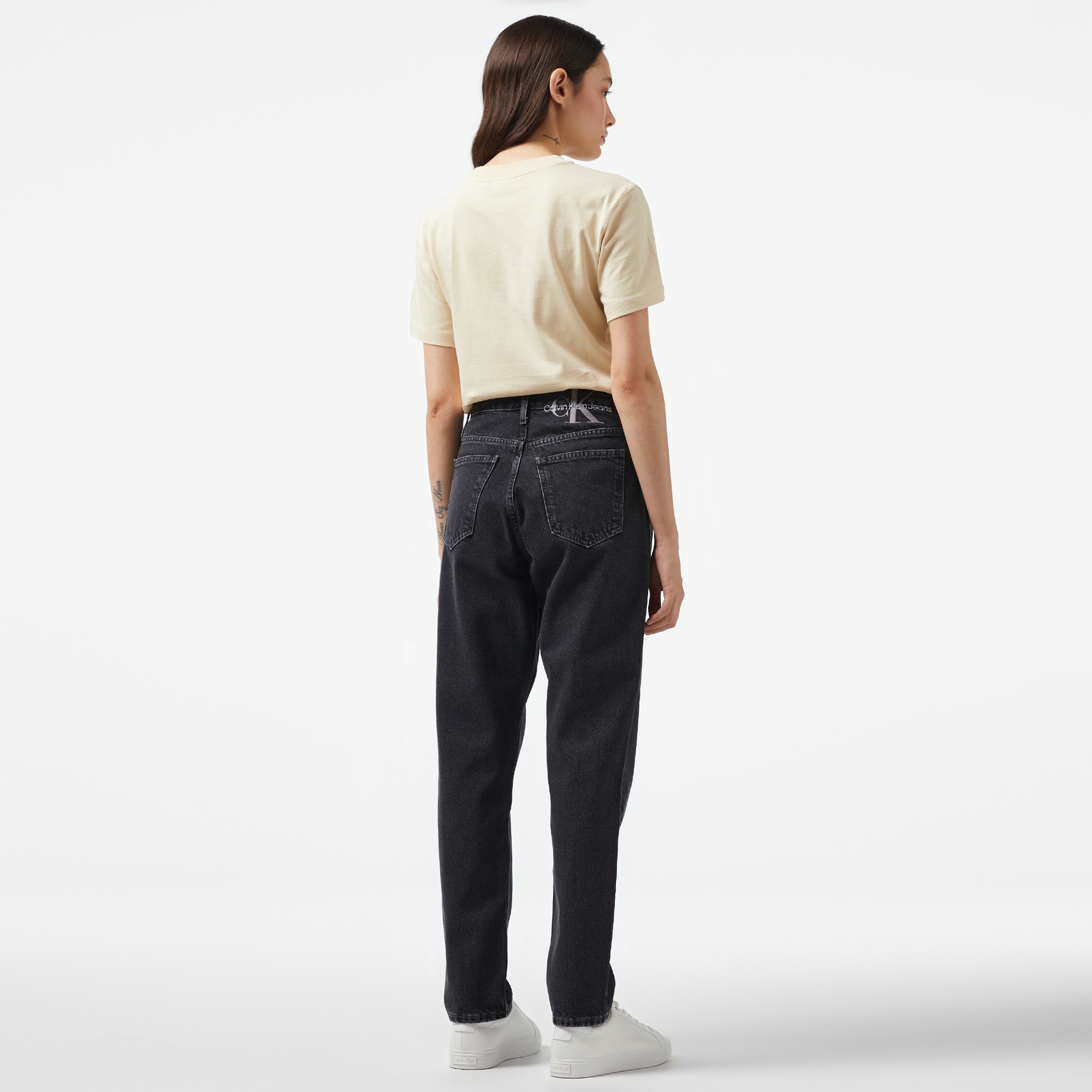 Calvin Klein Jeans Kadın Mavi Pantolon