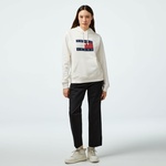 Tommy Jeans Kadın Beyaz Sweatshirt