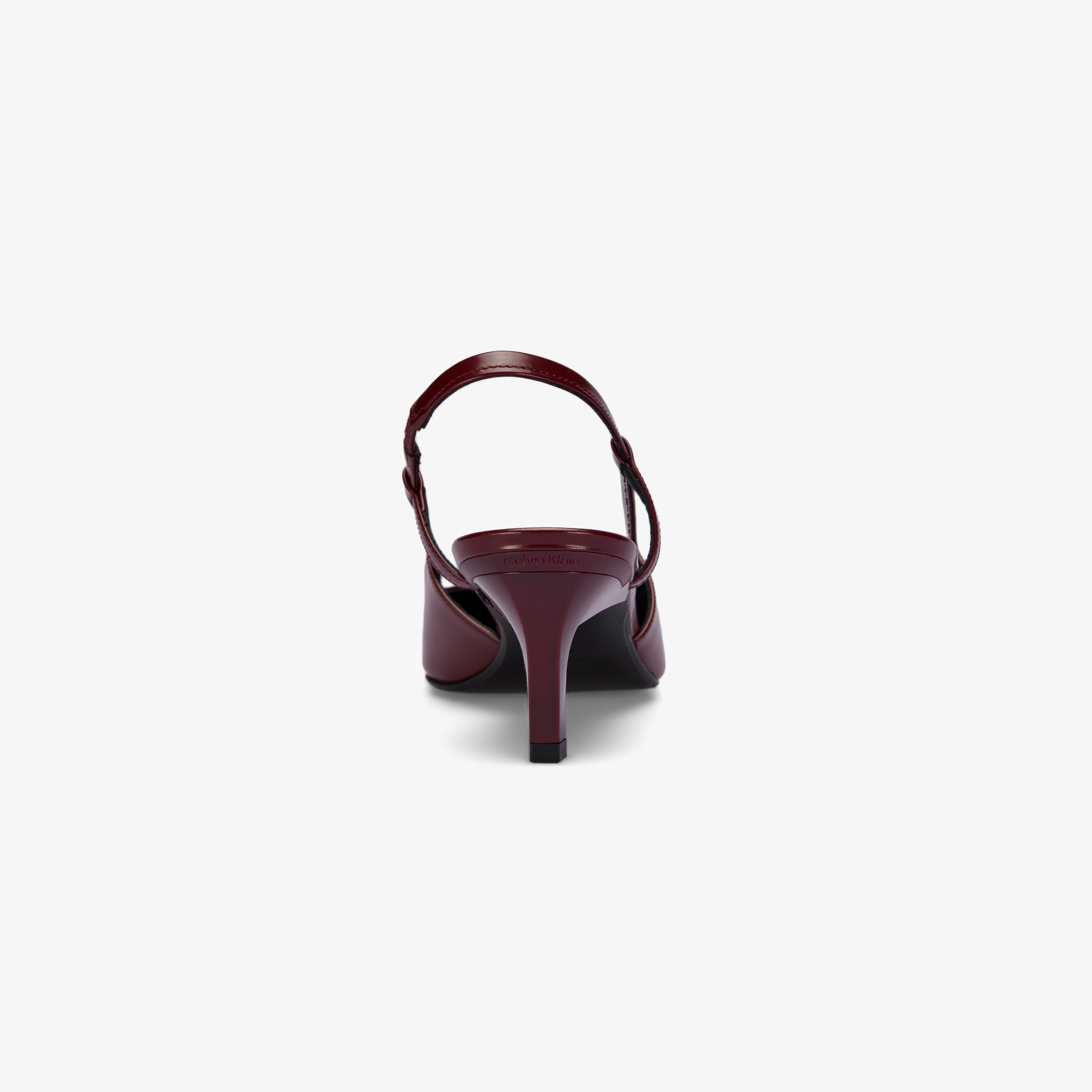 Calvin Klein Heel Slıngback Pump 50 Kadın Bordo Topuklu Ayakkabı