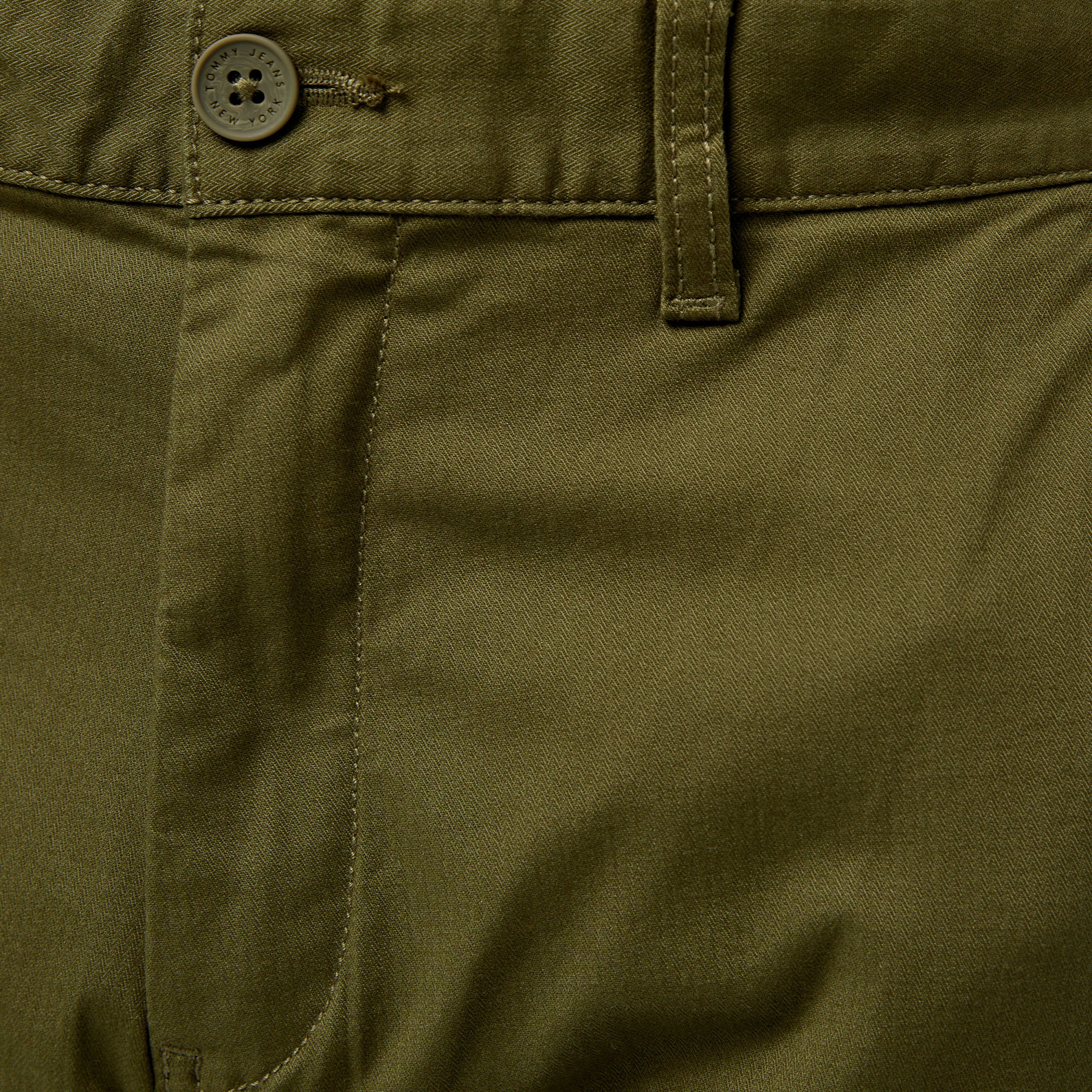 Tommy Jeans Austin Lightweight Cargo Erkek Yeşil Pantolon
