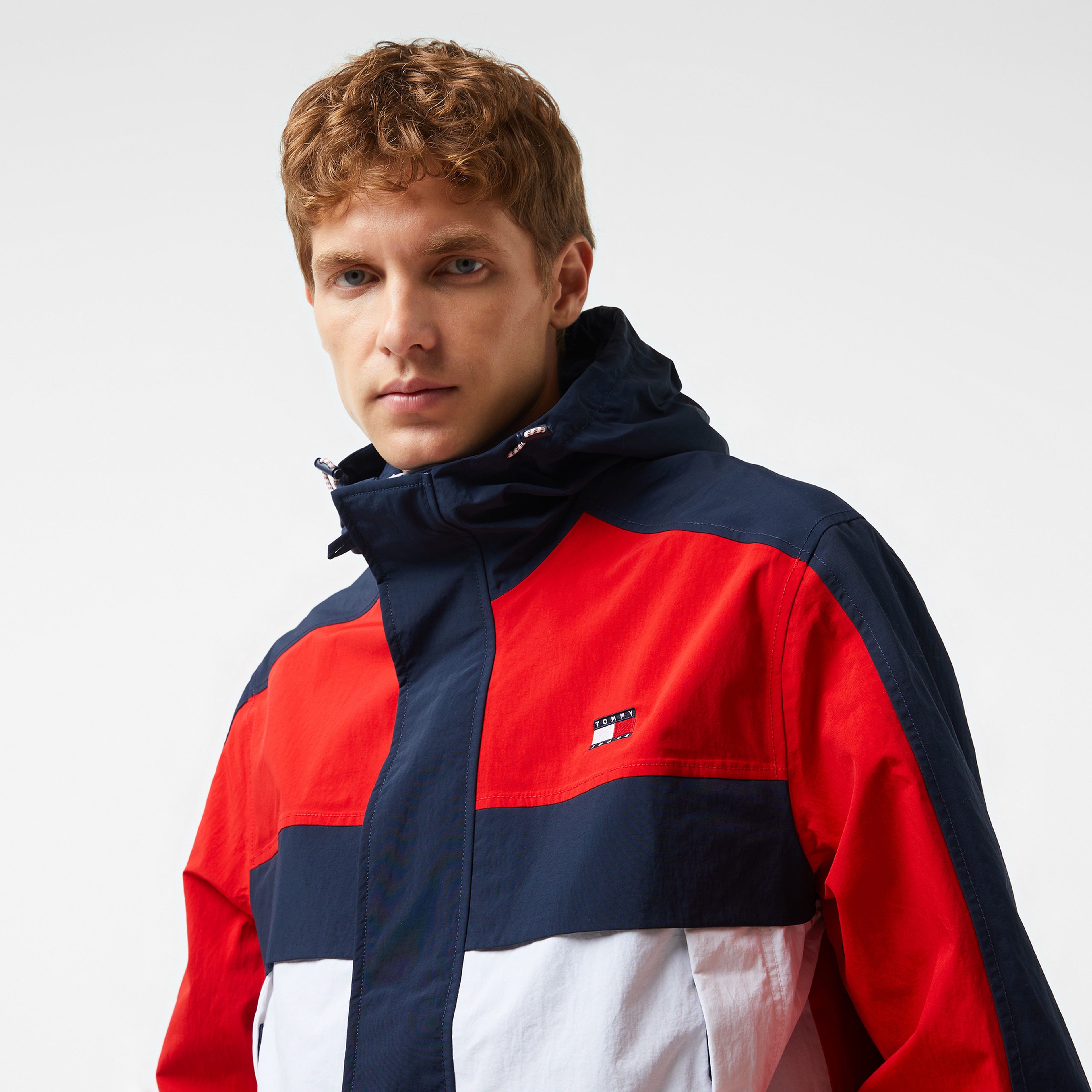 Tommy Jeans Erkek Kırmızı Mont