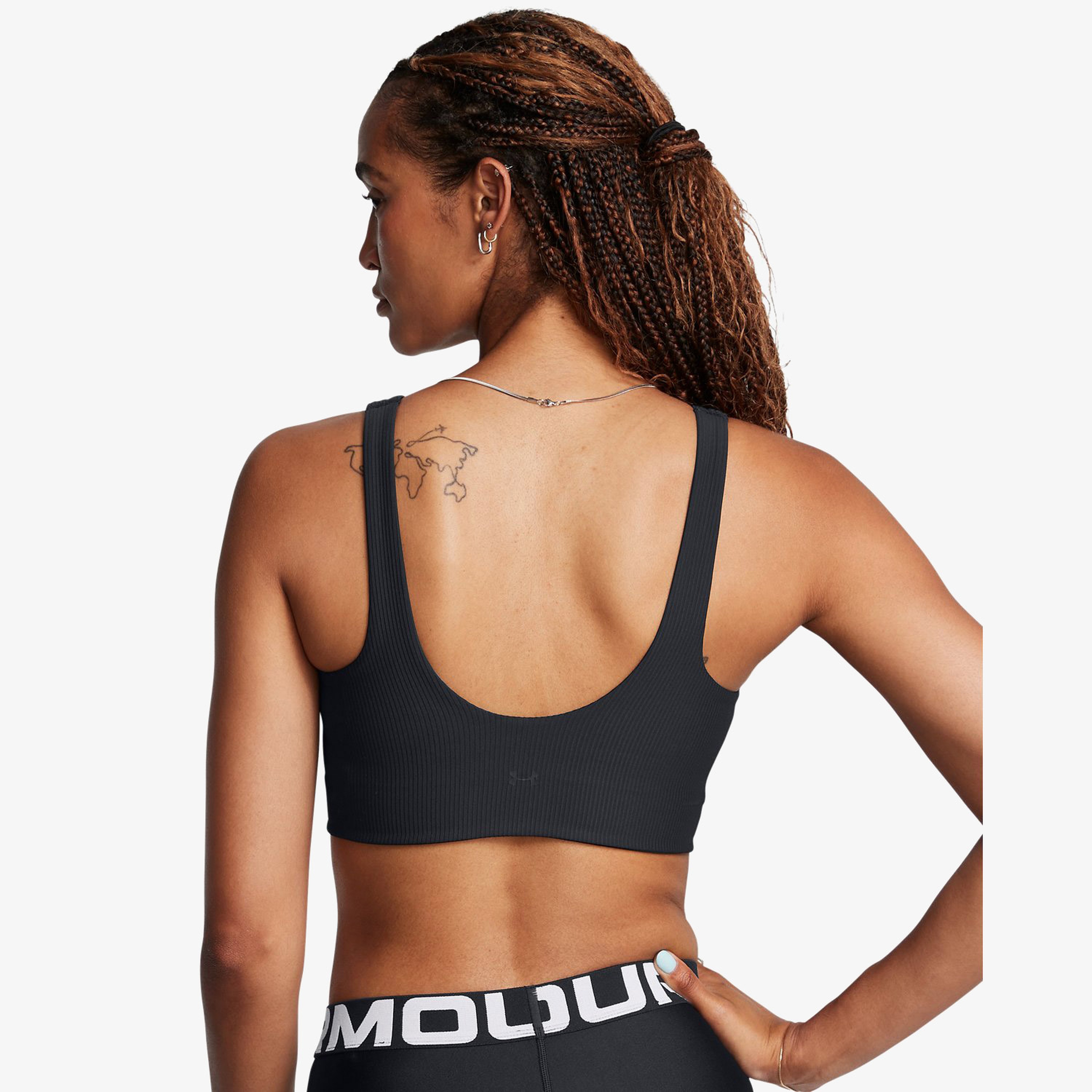 Under Armour Meridian Rib Kadın Siyah Bra