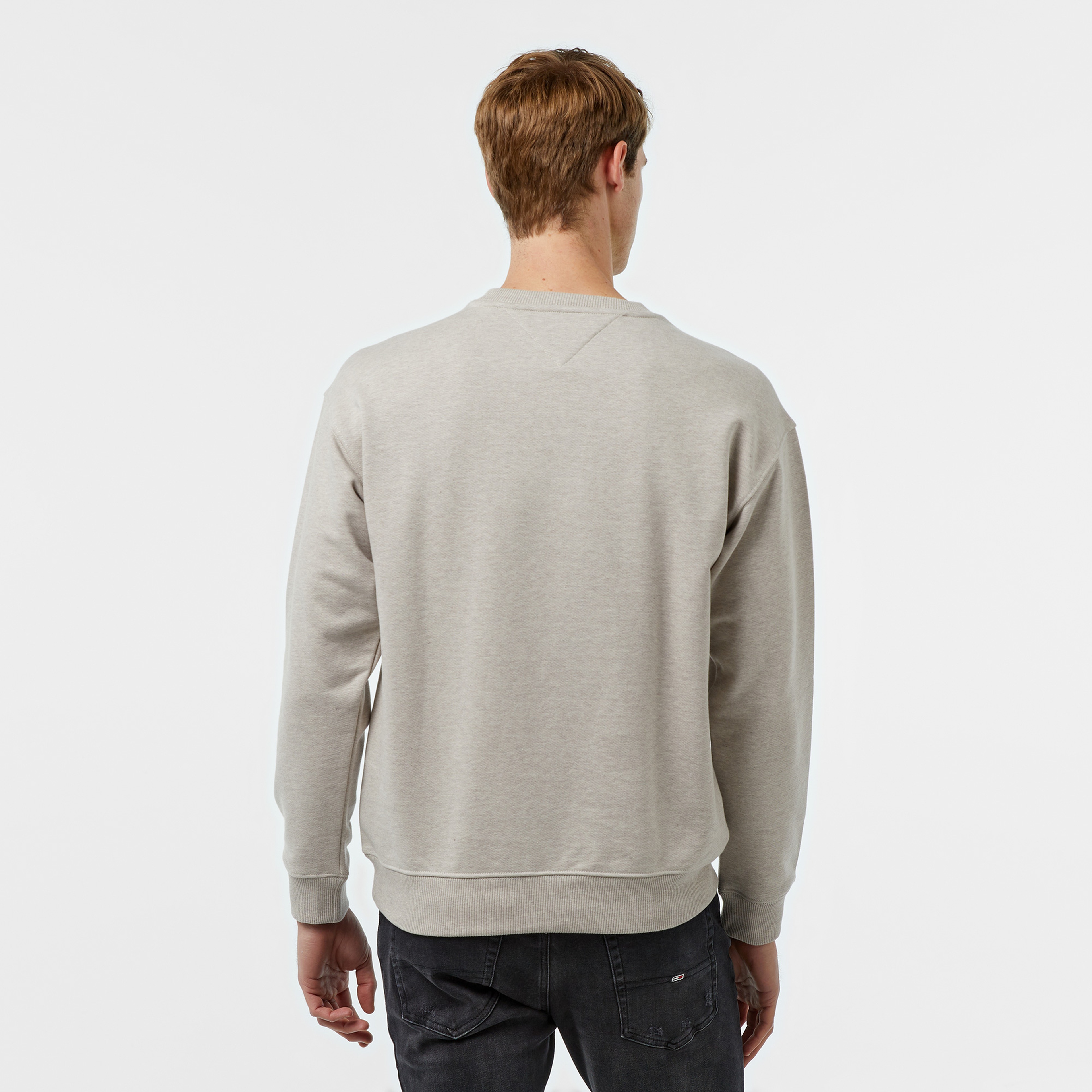 Tommy Hilfiger Monotype Heavy Twill Erkek Kahverengi Sweatshirt