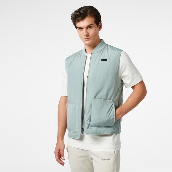 Calvin Klein Erkek Gri Yelek