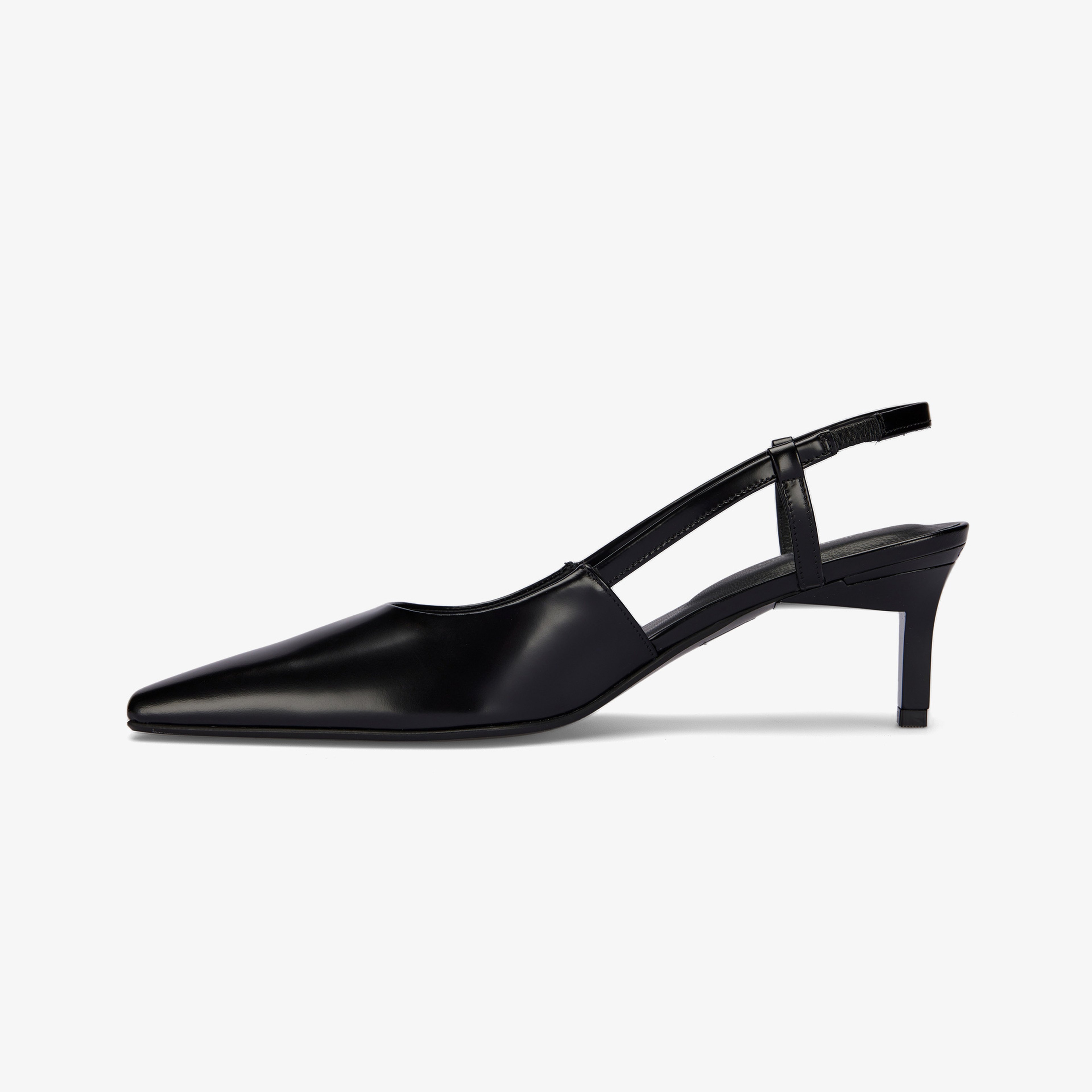 Calvin Klein Heel Slıngback Pump 50 Kadın Siyah Topuklu Ayakkabı