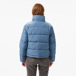 Calvin Klein Jeans Matte Monologo Nd Short Puffer Kadın Lacivert Ceket