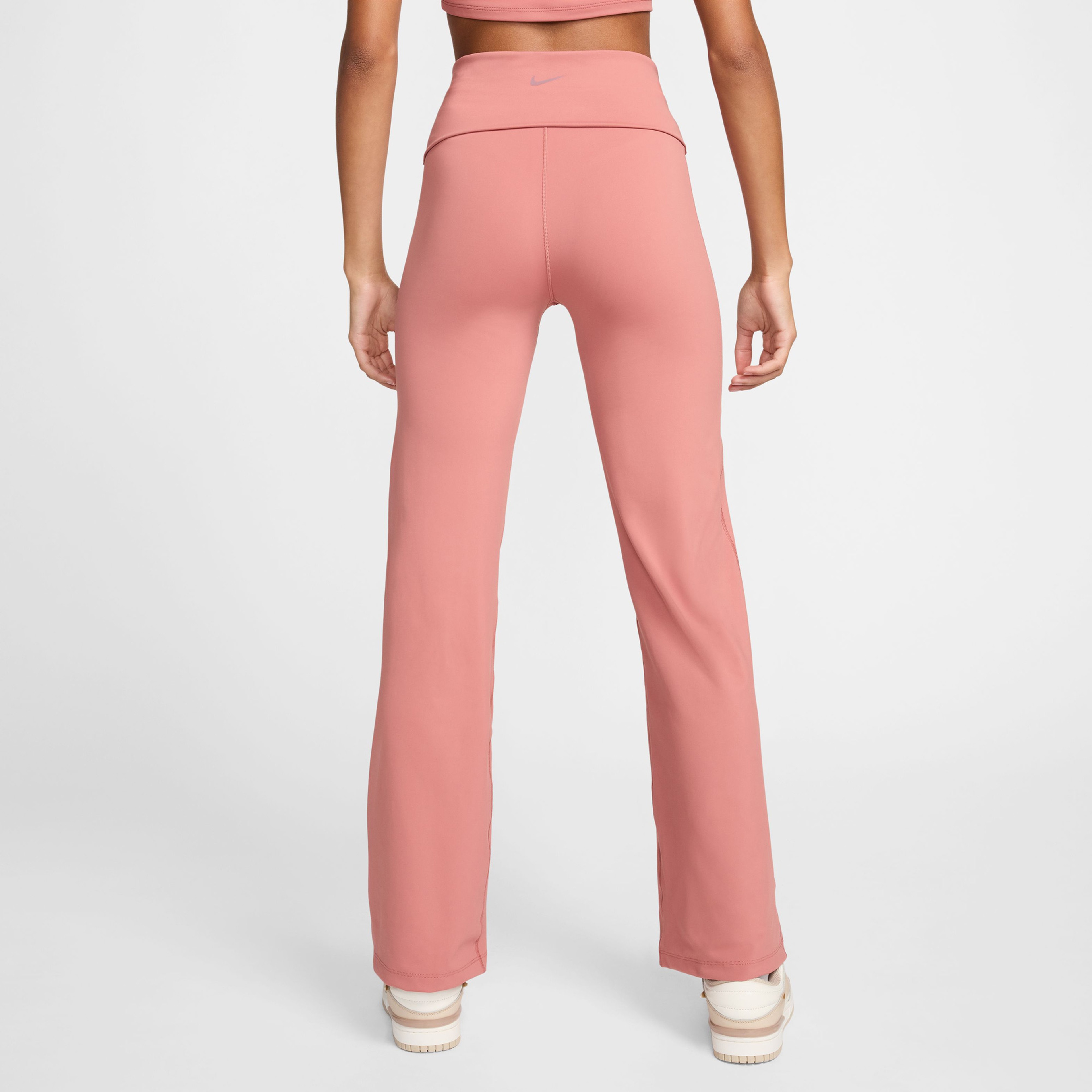 Nike Dri-Fit One High Rise Kadın Pembe Eşofman Altı