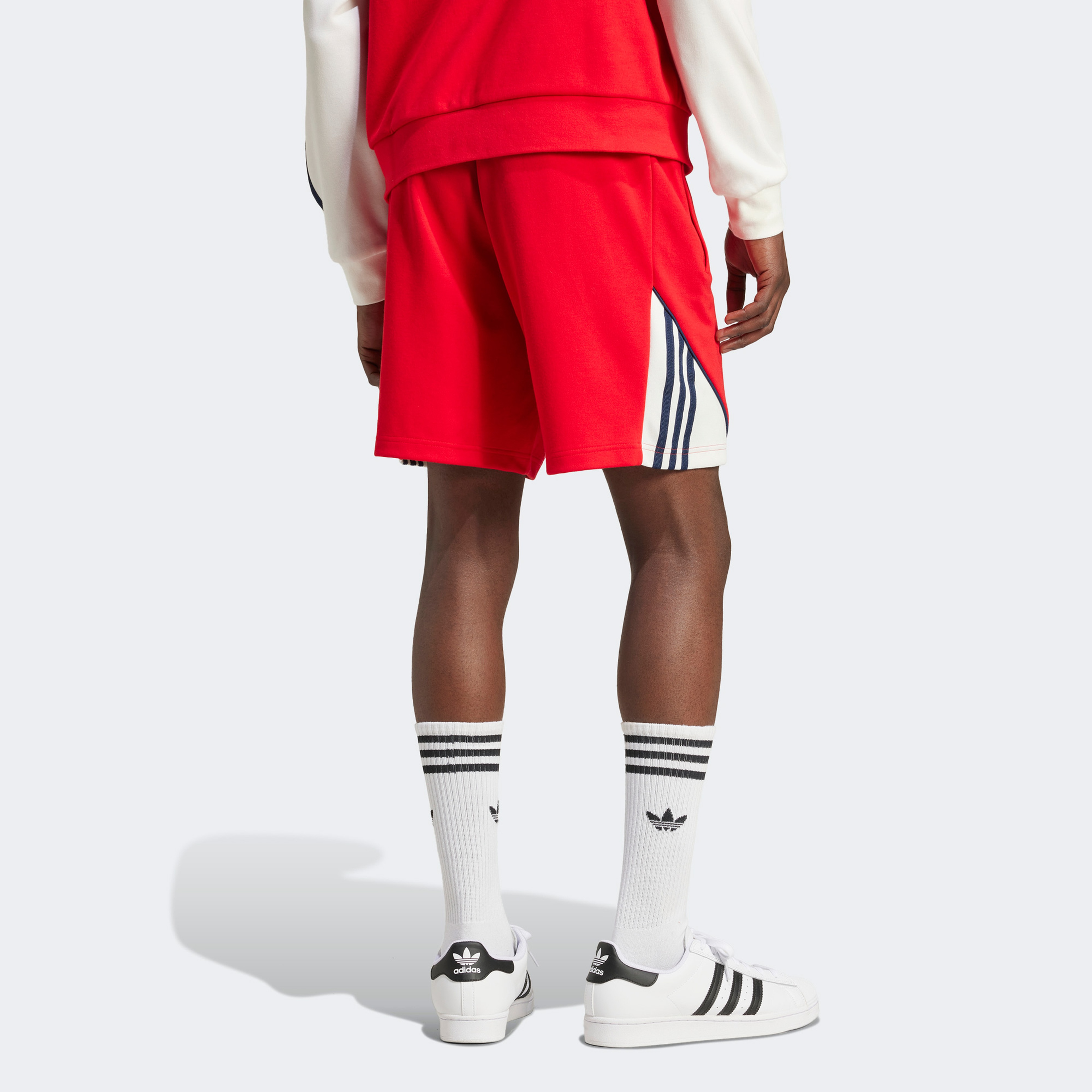 adidas Colorblocked Sst Sho Erkek Beyaz Şort