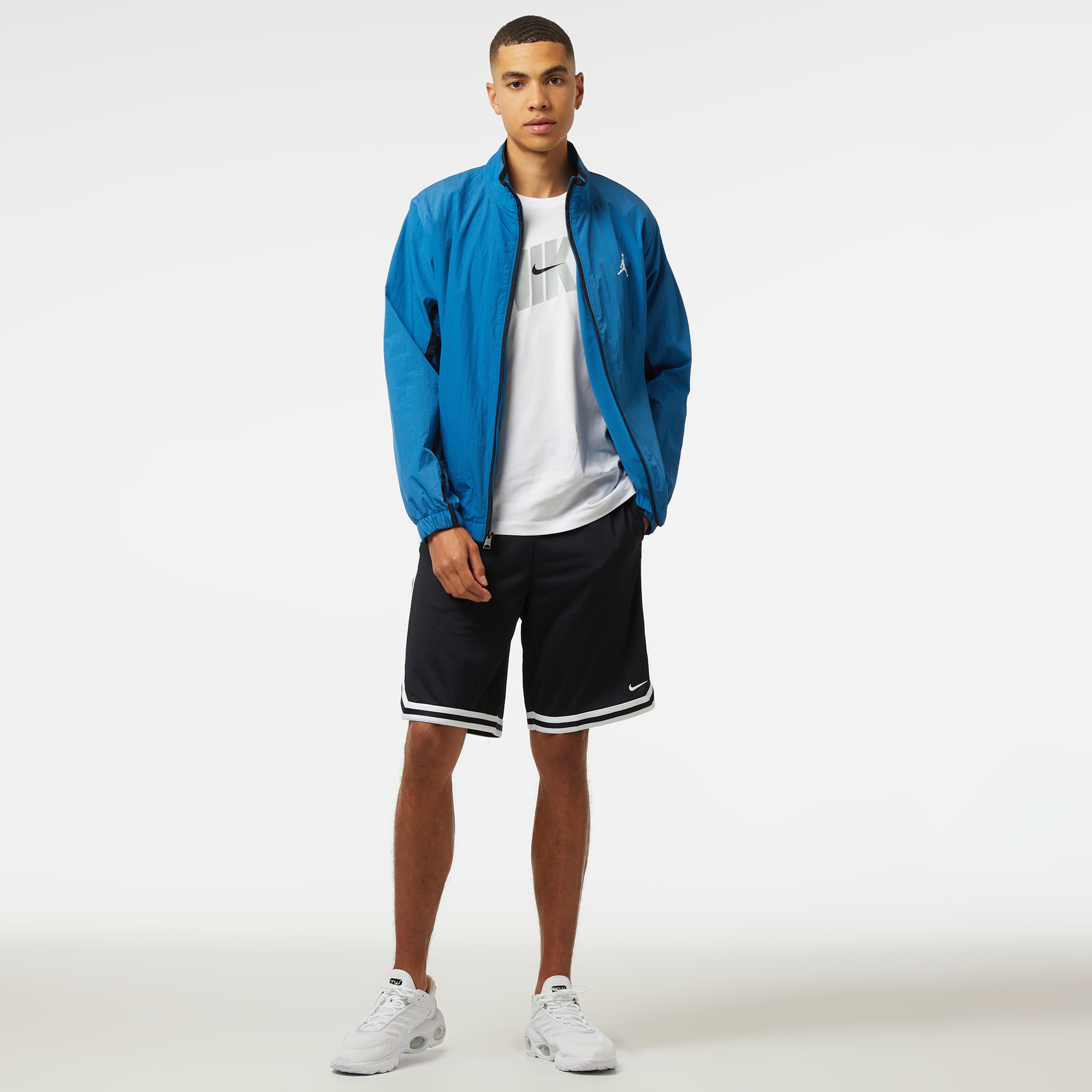 Jordan Essentials Woven Erkek Mavi Ceket