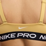 Nike Pro Indy Plunge Kadın Sarı Bra