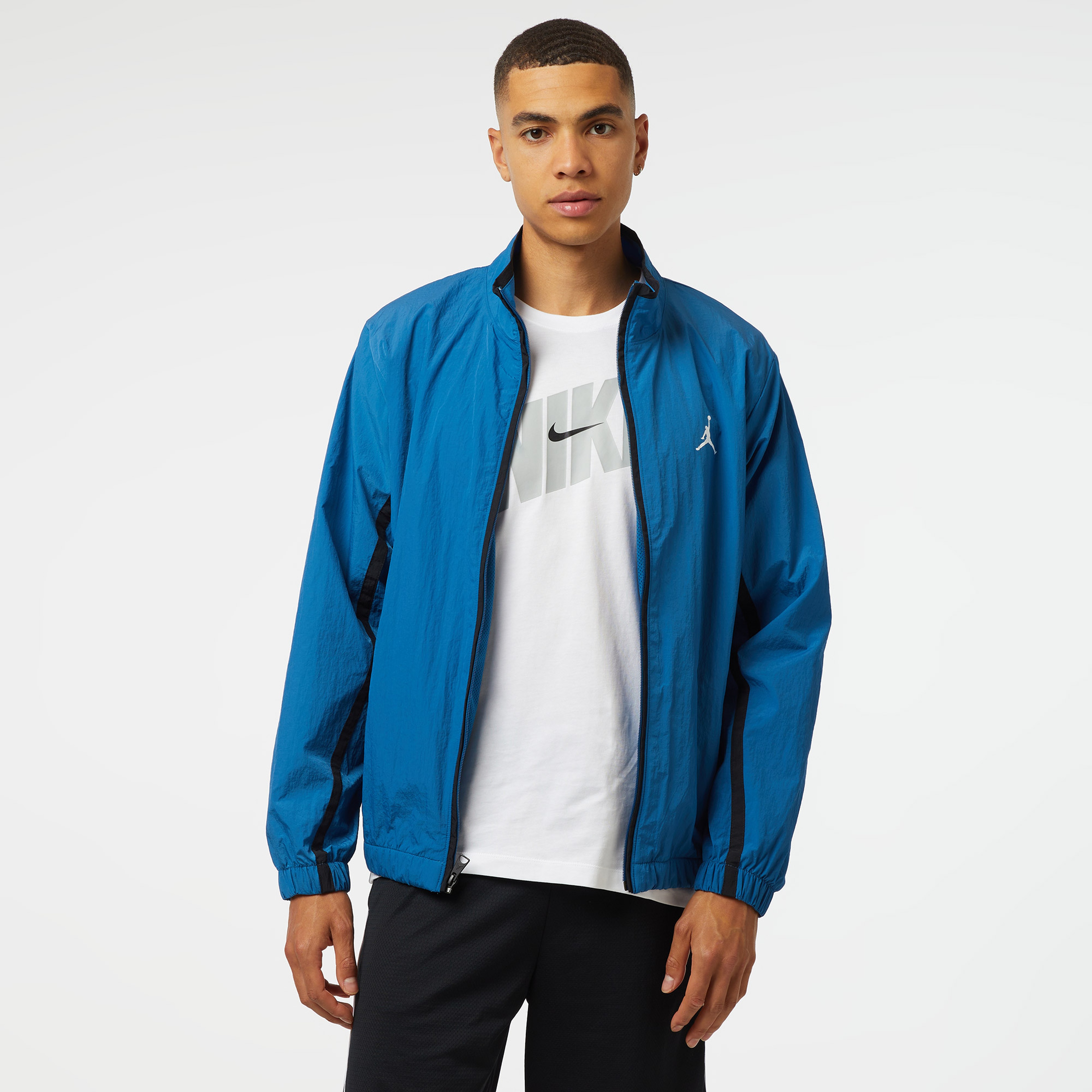 Jordan Essentials Woven Erkek Mavi Ceket