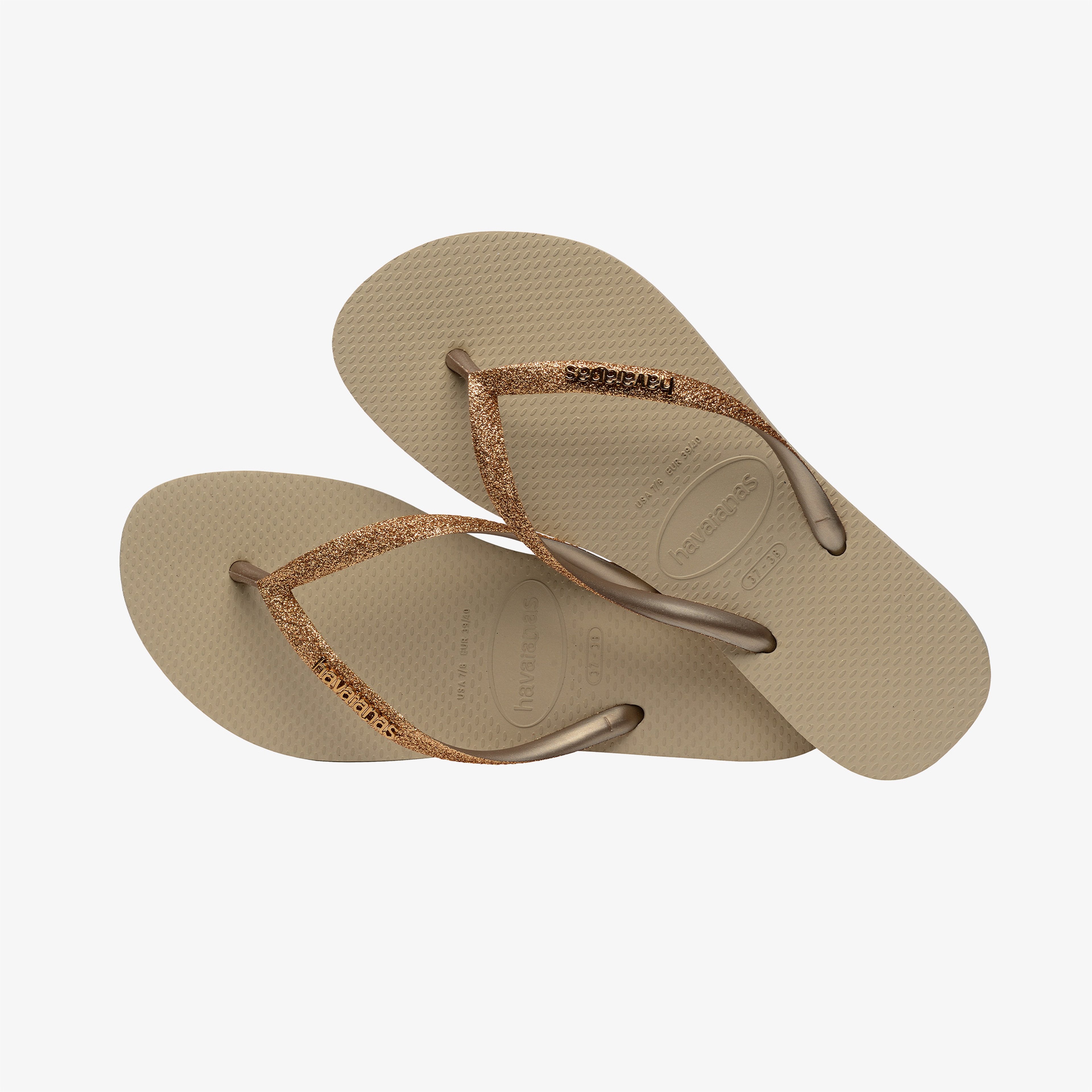 Havaianas Slim Glitter Kadın Altın Terlik