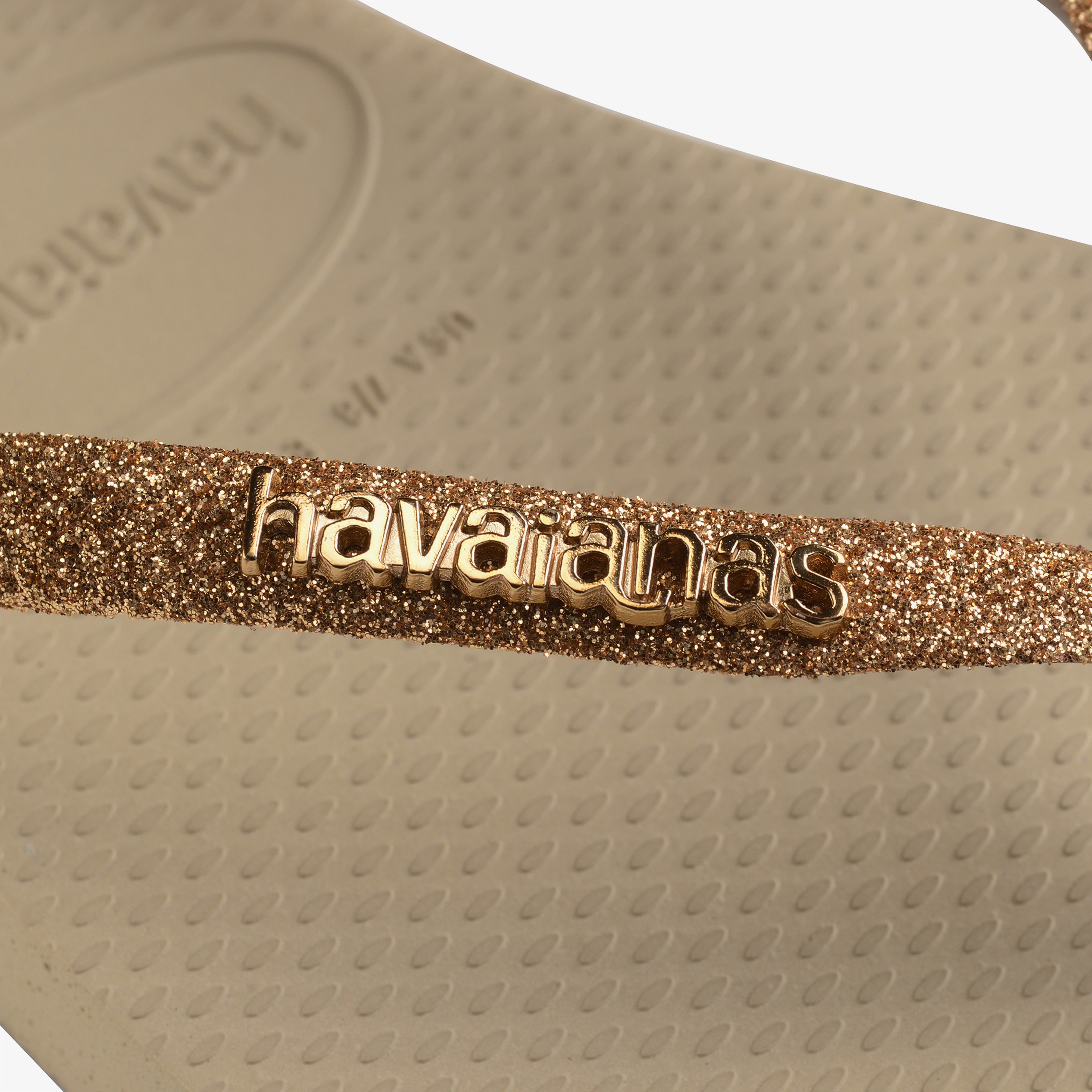 Havaianas Slim Glitter Kadın Altın Terlik
