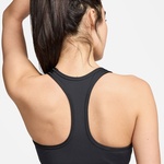 Nike Swoosh Medium Support Kadın Siyah Bra