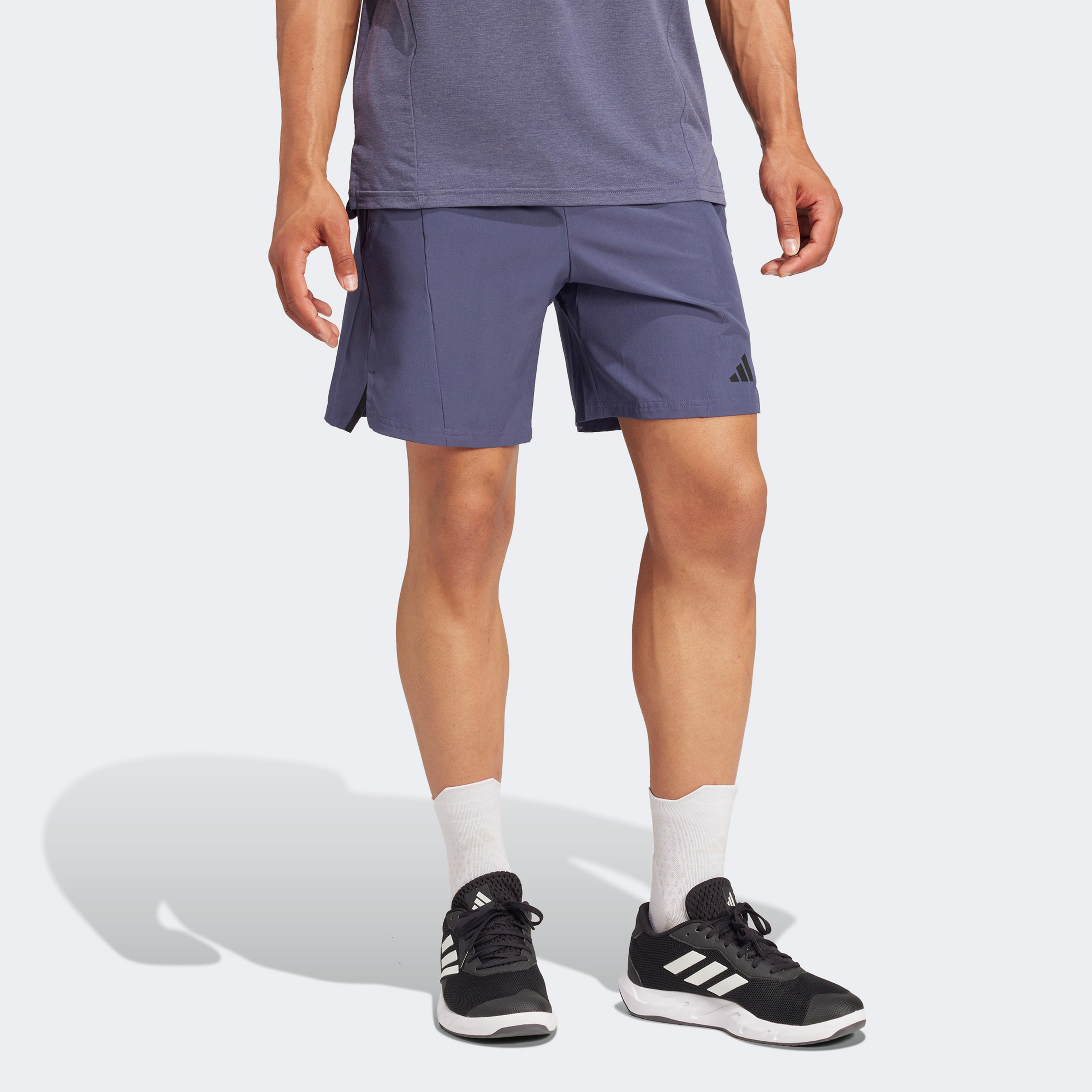 adidas D4T Erkek Mavi Şort