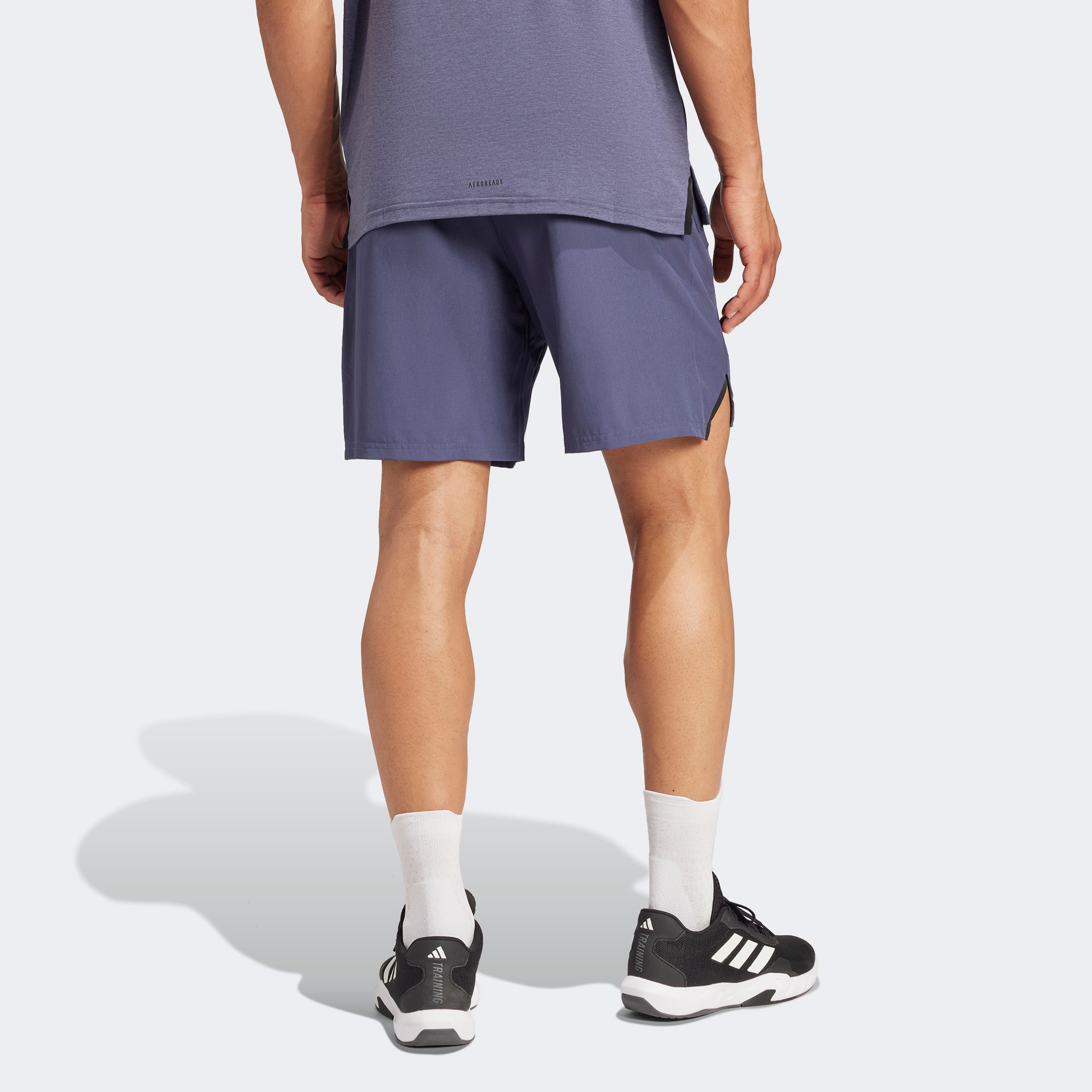 adidas D4T Erkek Mavi Şort