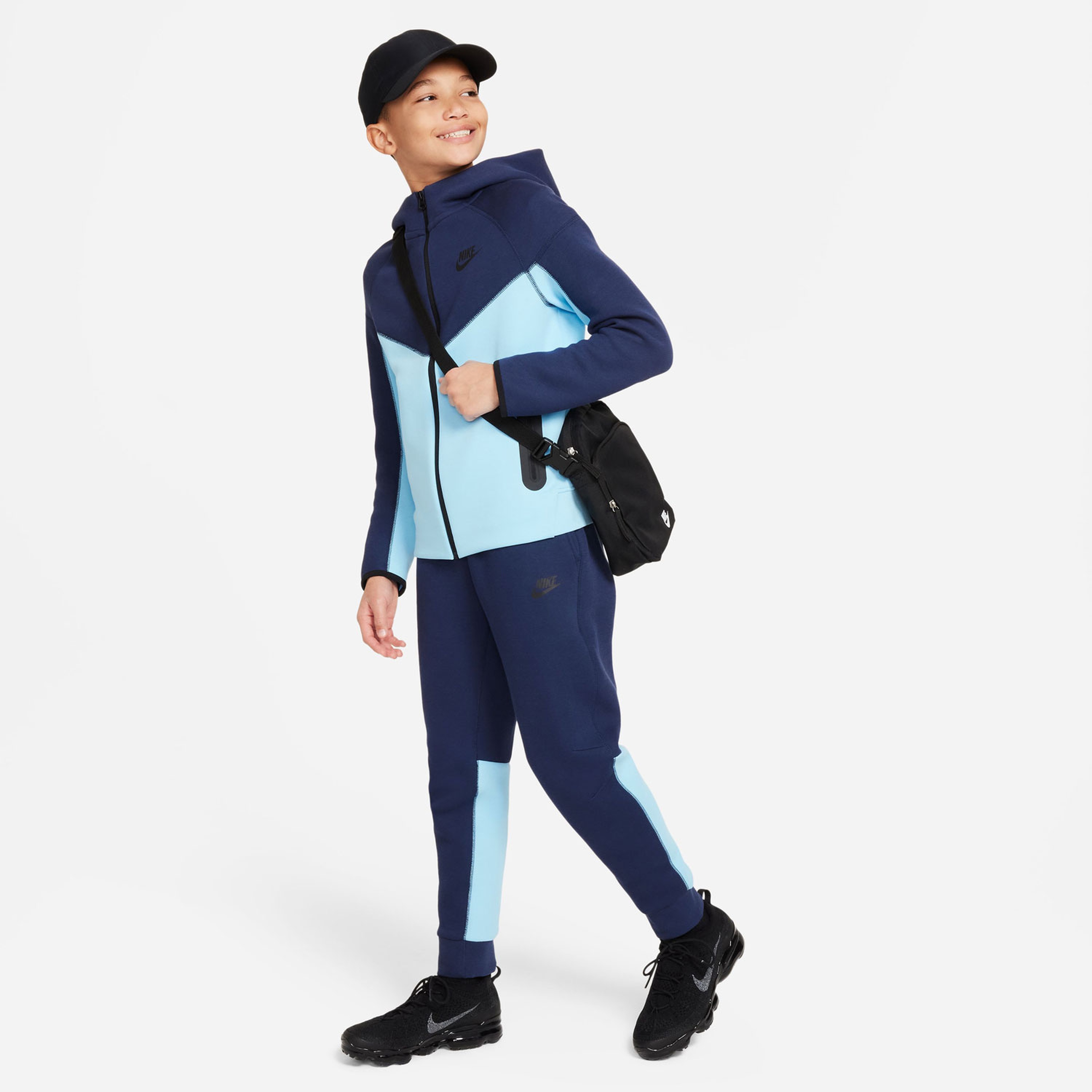 Nike Sportswear Tech Fleece Çocuk Lacivert Eşofman Altı