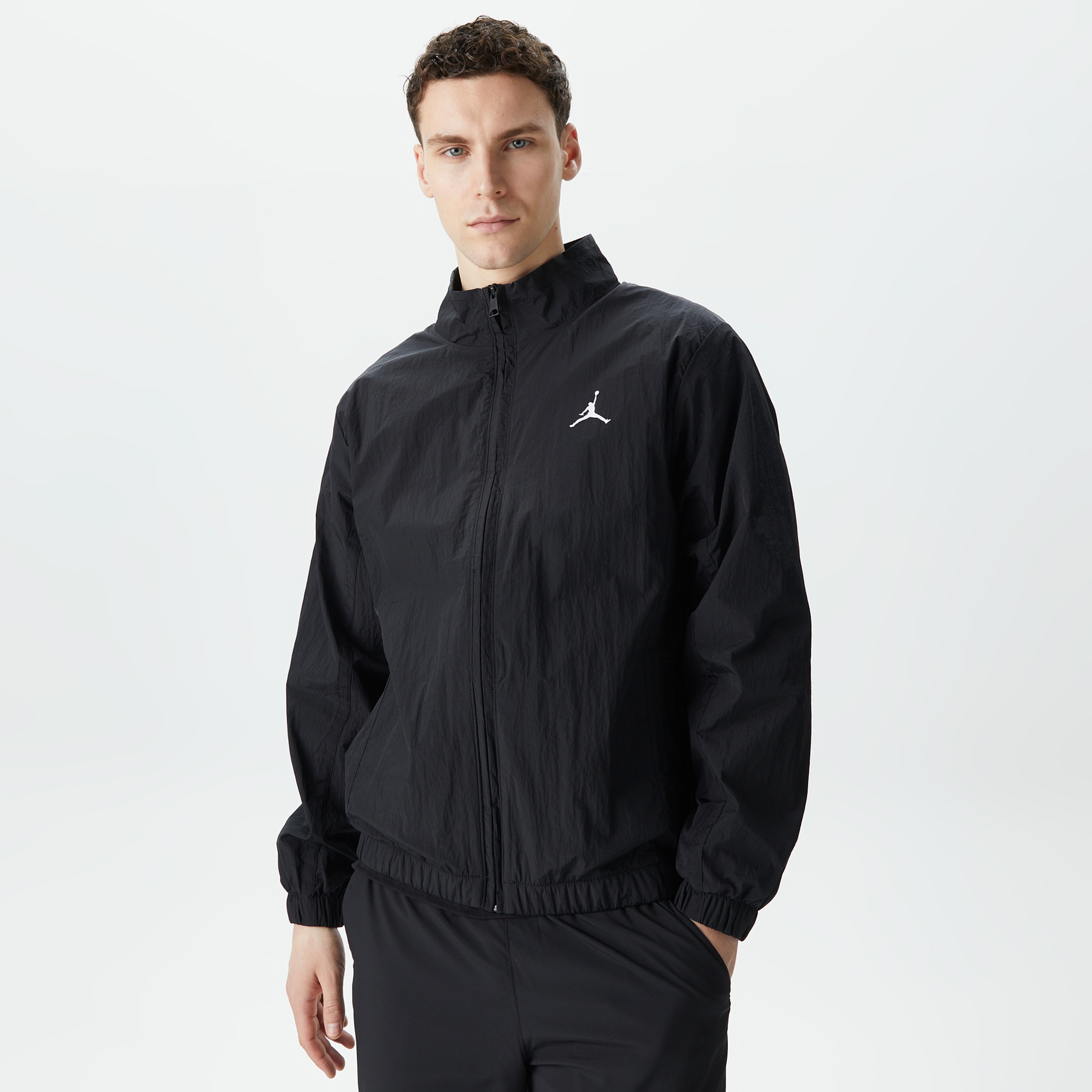 Jordan Essentials Erkek Siyah/Beyaz Ceket