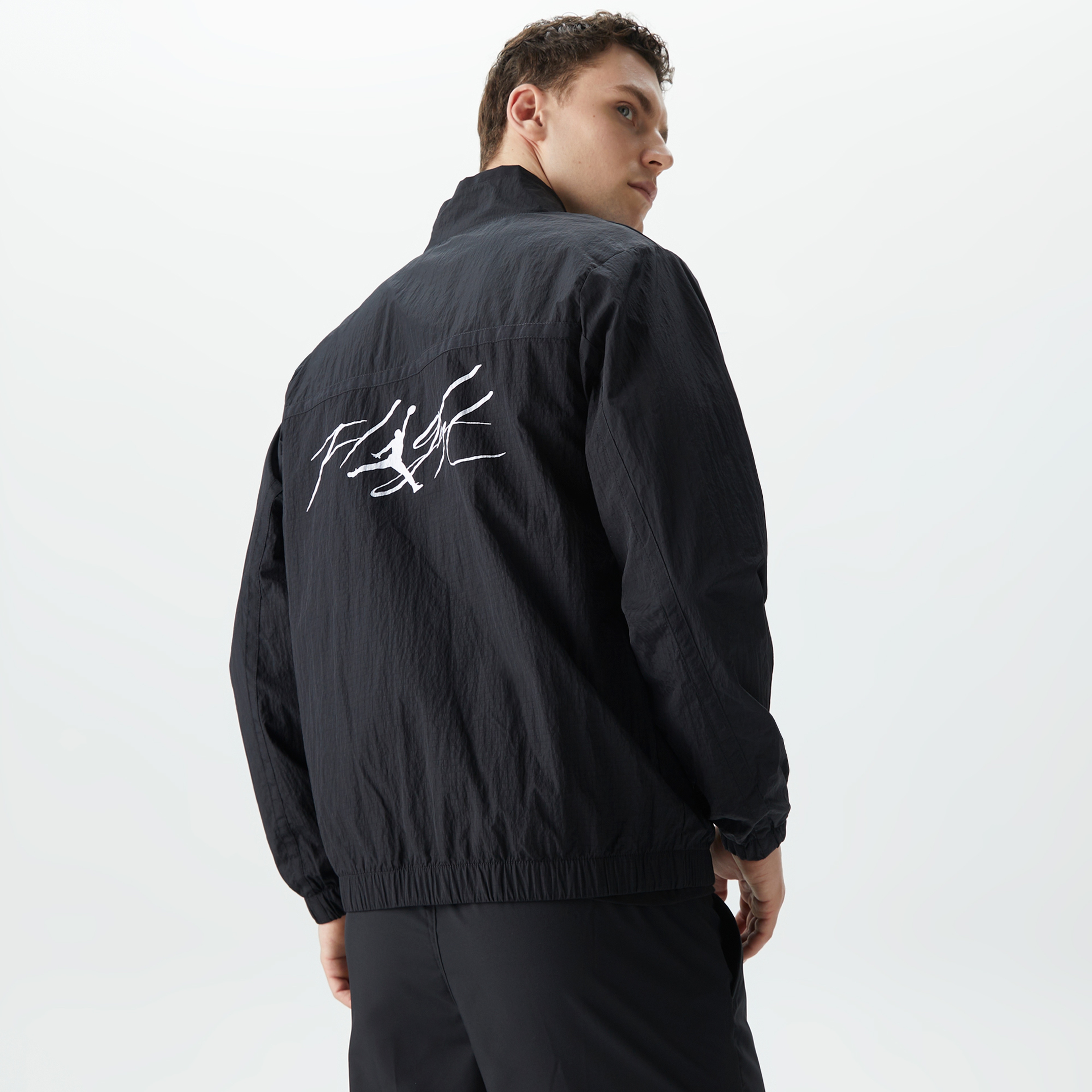 Jordan Essentials Erkek Siyah/Beyaz Ceket