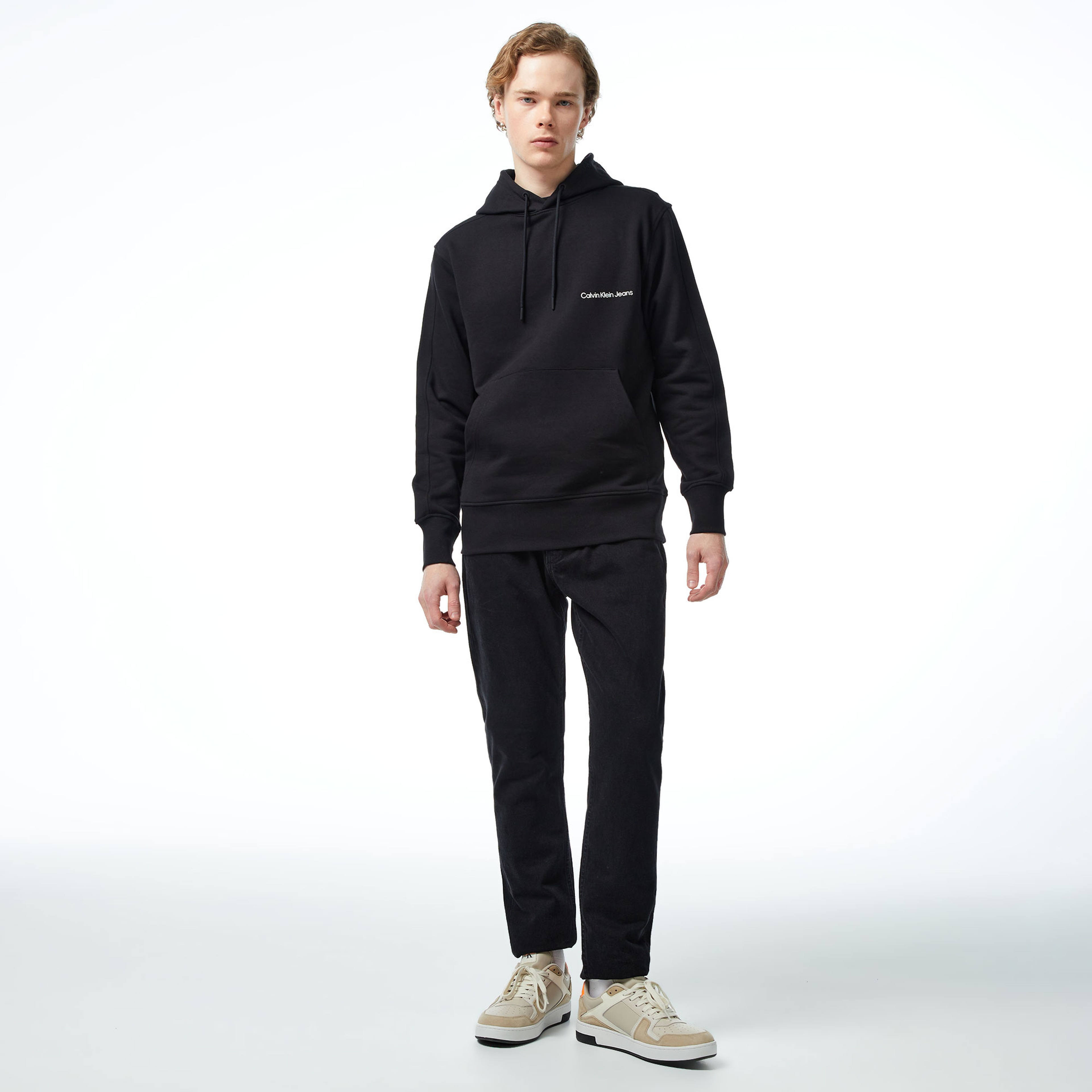 Calvin Klein Erkek Siyah Sweatshirt