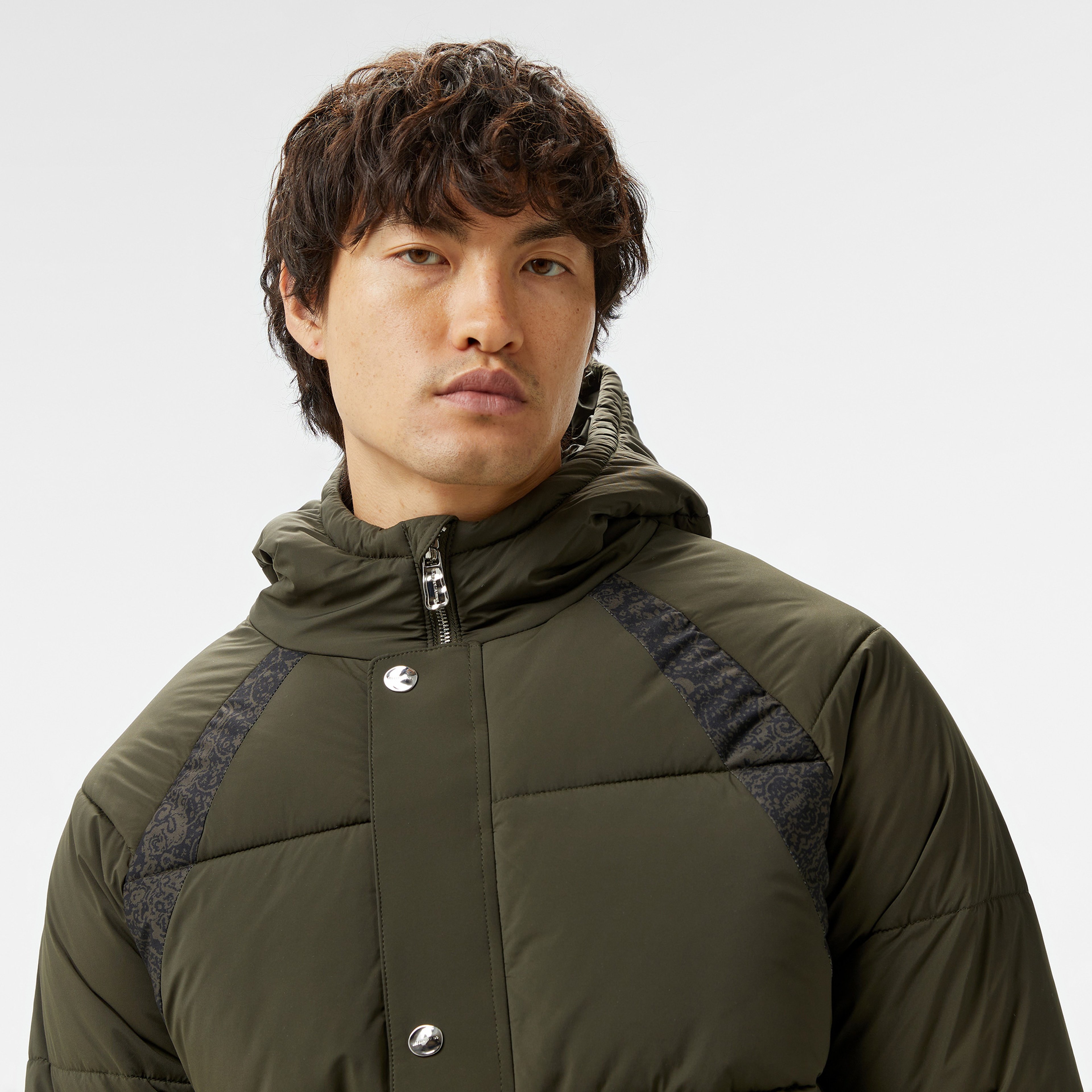 Les Benjamins Puffer 407 Erkek Yeşil Ceket
