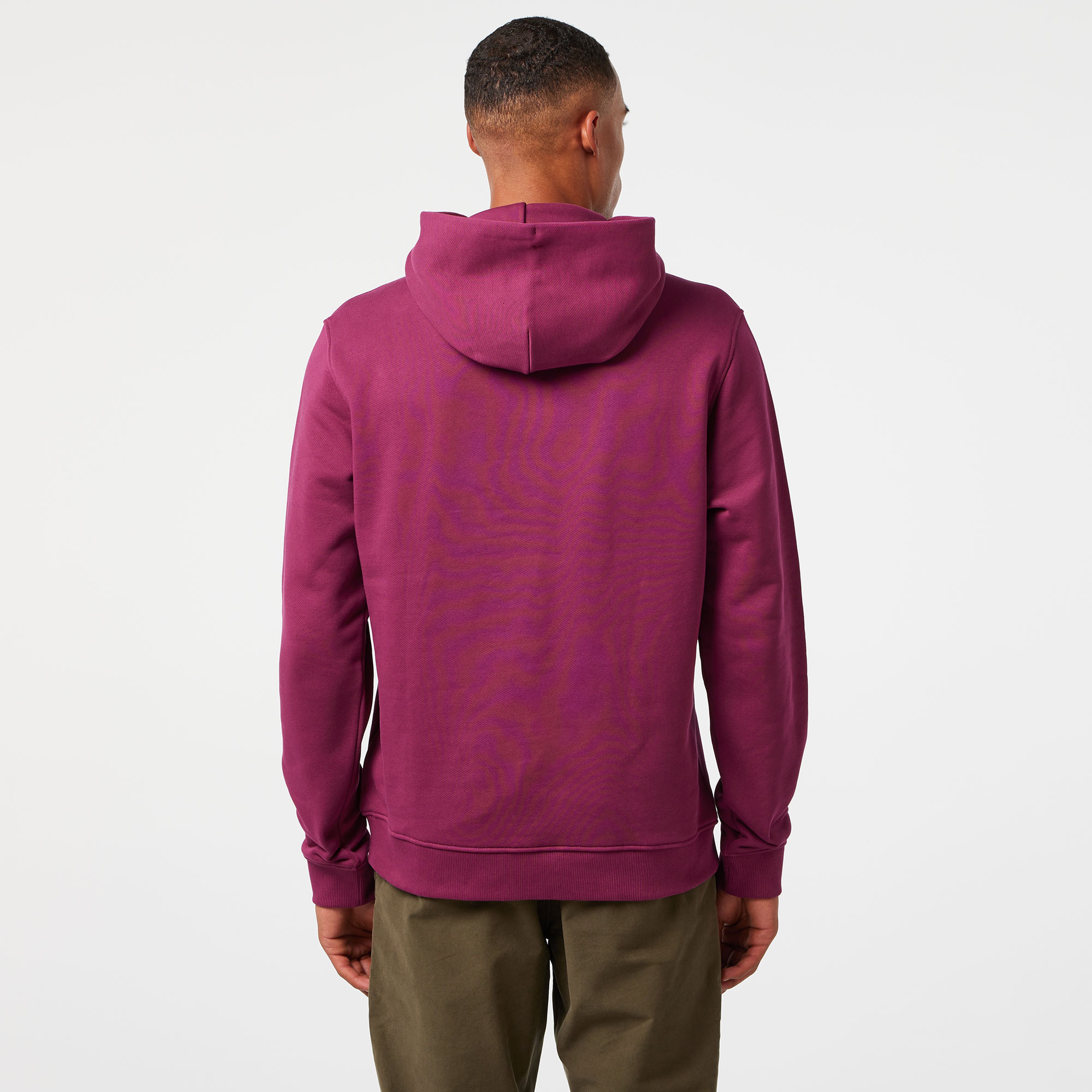 Tommy Hilfiger Jeans Badge Erkek Mor Hoodie